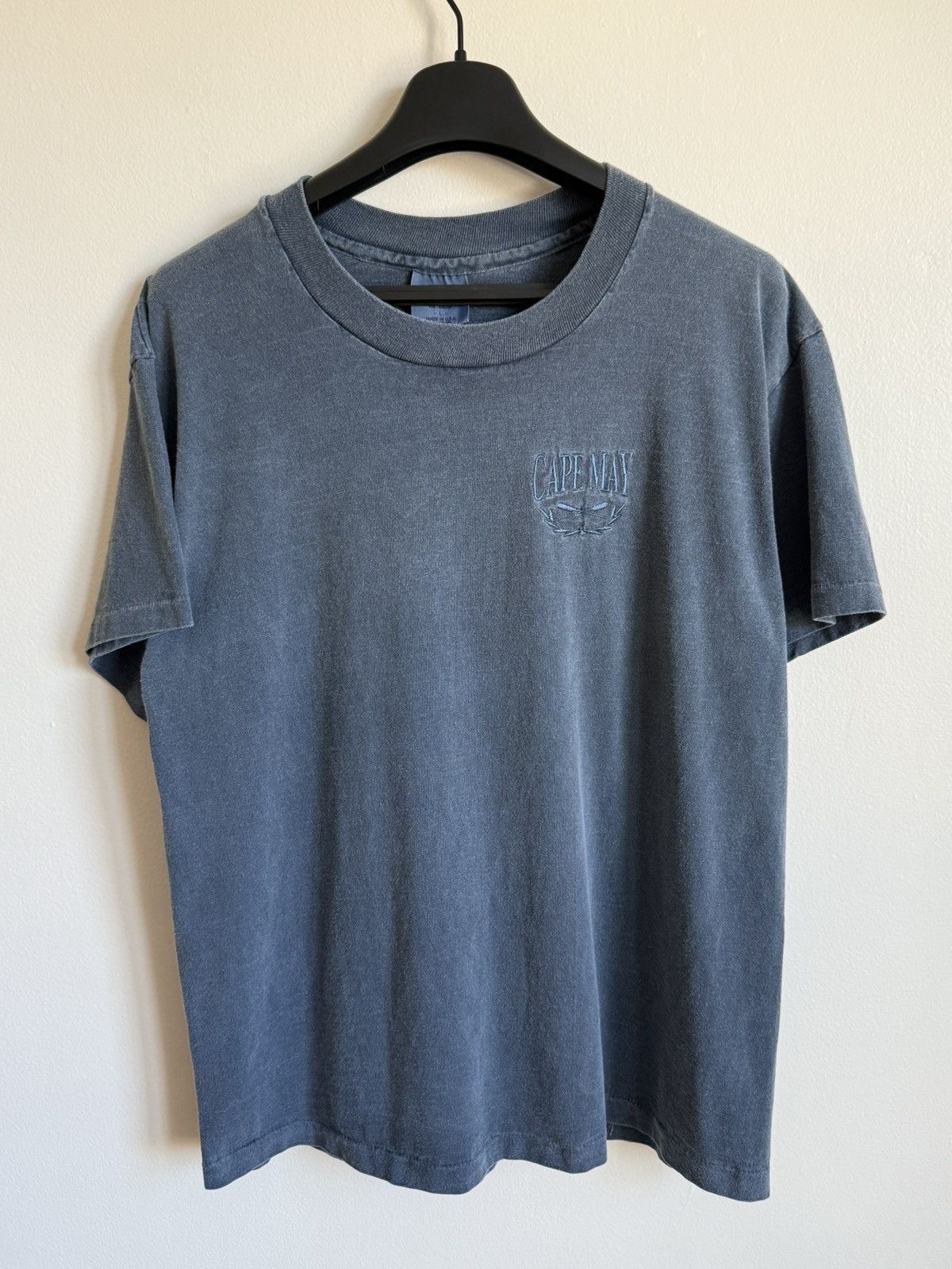 Vintage Vintage Sansegal Cape May Single Stitch T-Shirt Made in USA Size US L / EU 52-54 / 3 - 1 Thumbnail