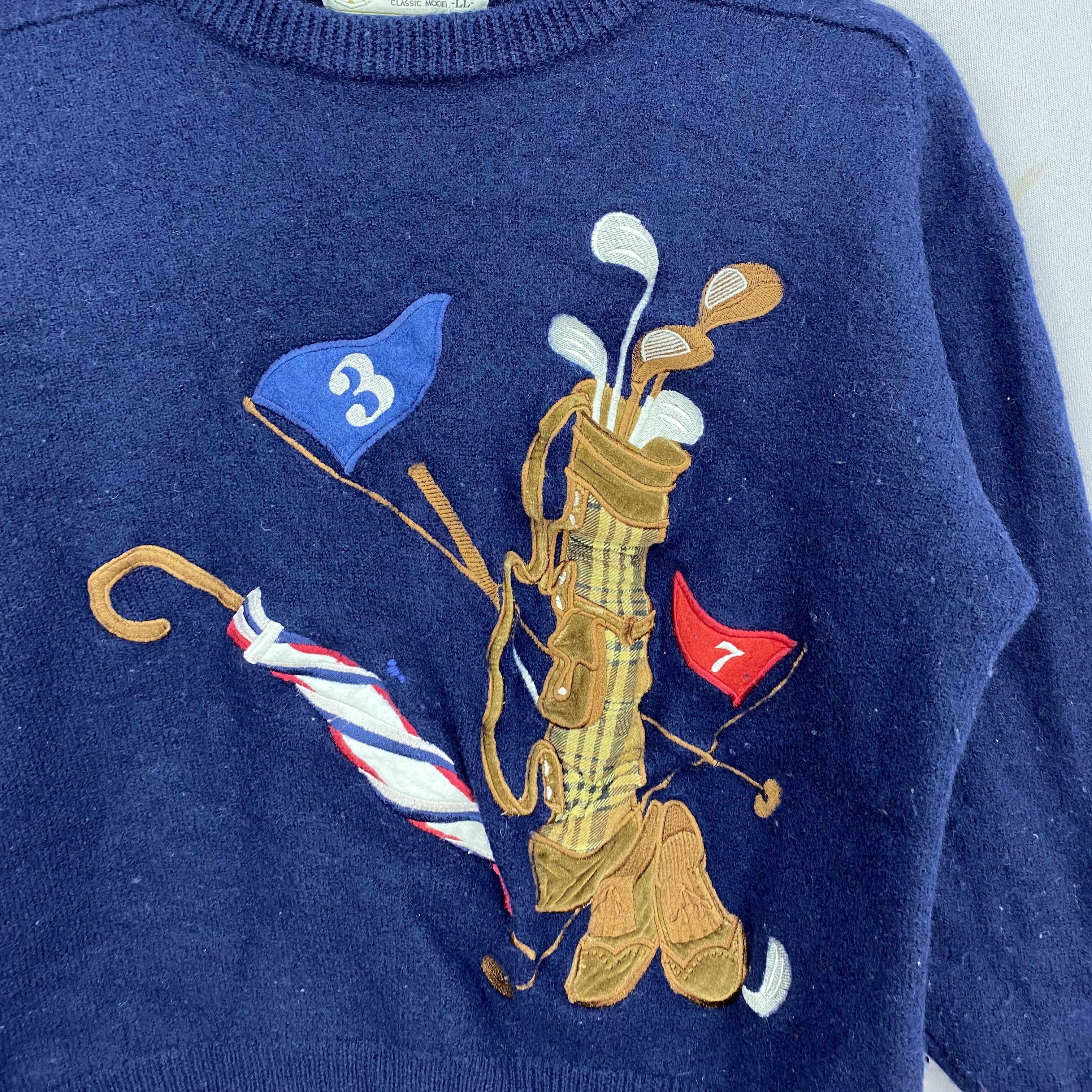 Vintage Vintage 90s Dorset Club Knitwear Sweater Sweatshirt GF20428 Size US S / EU 44-46 / 1 - 2 Thumbnail