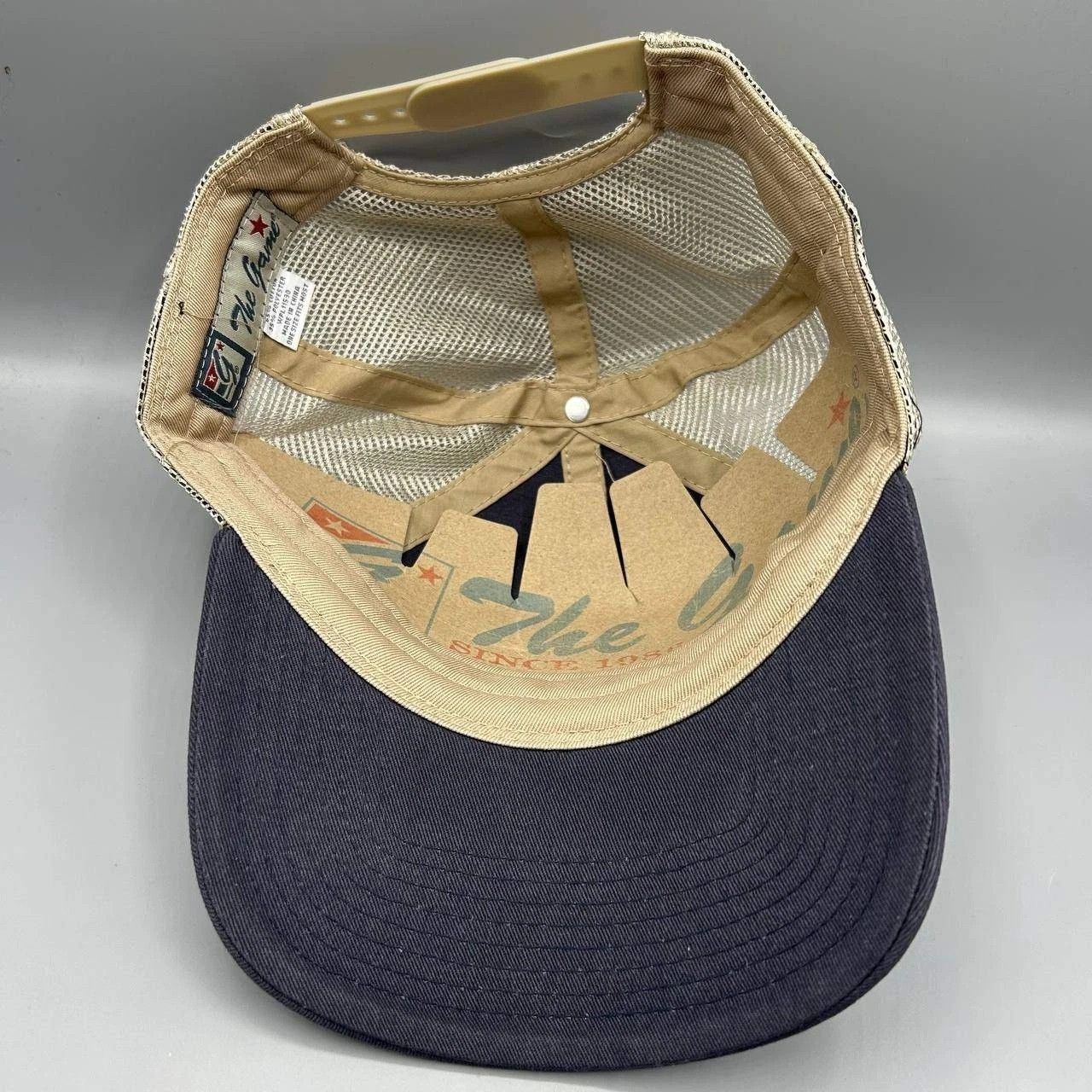 The Game Vintage Columbia University Trucker Hat Men Snap Back Size ONE SIZE - 2 Thumbnail