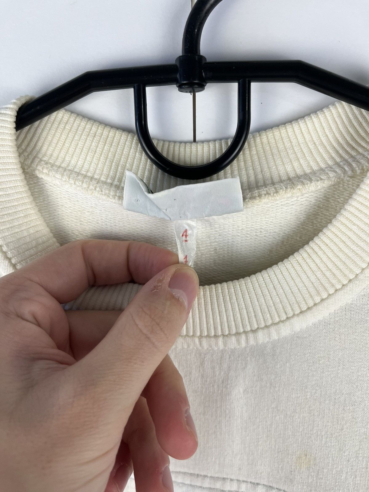 Lacoste Lacoste Rare 90's Tennis Graphic Sweatshirt Made in France Size US L / EU 52-54 / 3 - 8 Thumbnail