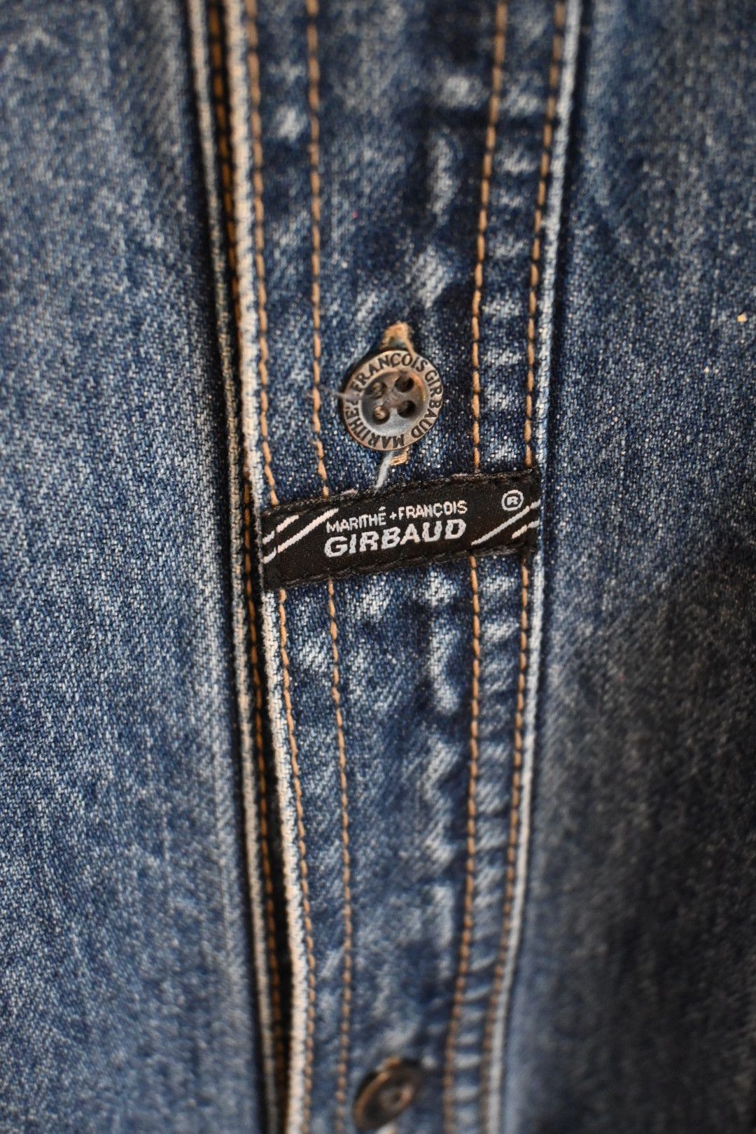 Marithe + Francois Girbaud Denim Shirt Size US XL / EU 56 / 4 - 5 Thumbnail