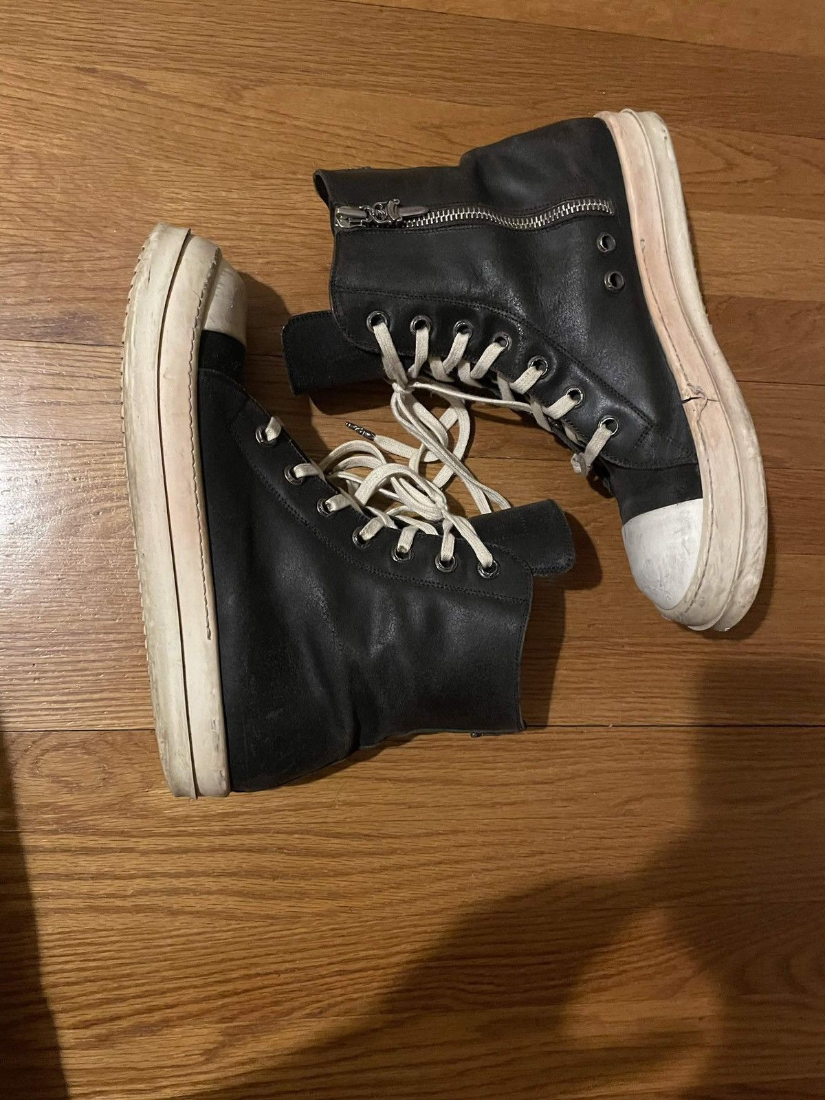Chrome Hearts × Rick Owens Chrome Hearts Rick Owens Ramones 45 Size US 12 / EU 45 - 3 Thumbnail