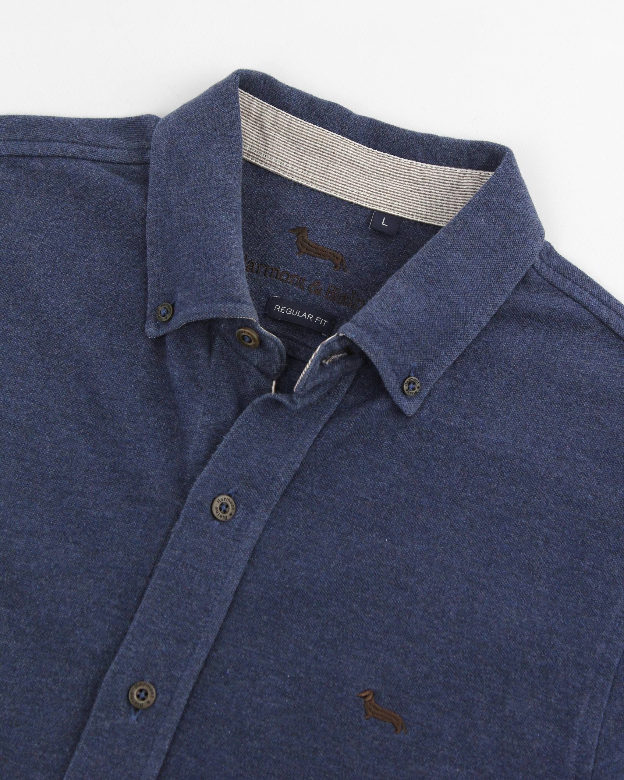 Harmont & Blaine HARMONT&BLAINE Knitted shirt with logo Size US L / EU 52-54 / 3 - 8 Thumbnail