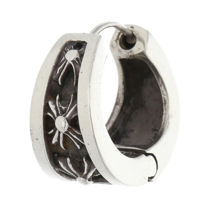 Chrome Hearts Chrome Hearts Narrow V CHX Silver Earring Size ONE SIZE - 1 Thumbnail