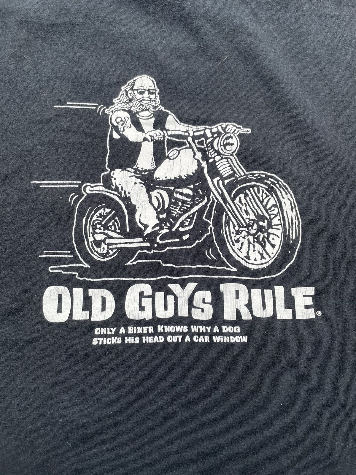 Vintage Vintage Old Guys Rule Tshirt Size US XL / EU 56 / 4 - 8 Thumbnail