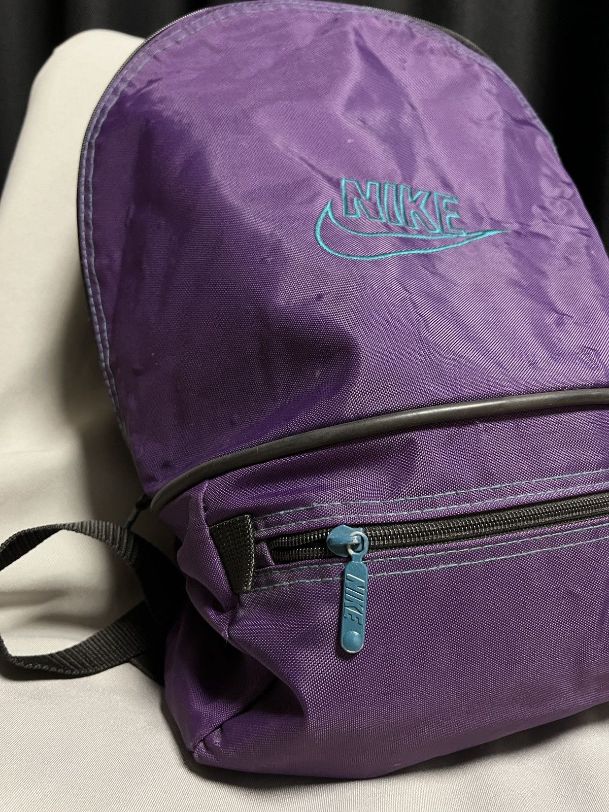 Nike Nike Vintage Violet Evangelion Style Vintage Backpack Size ONE SIZE - 4 Thumbnail
