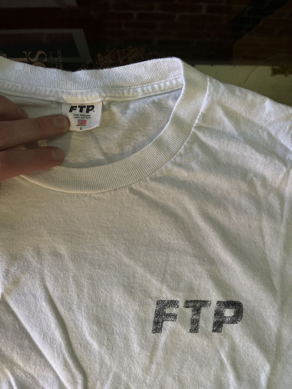 Fuck The Population FTP Scribble T-Shirt Size US L / EU 52-54 / 3 - 3 Thumbnail