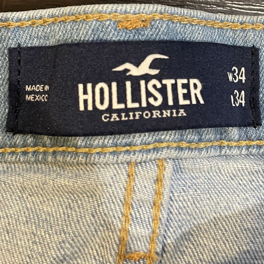 Hollister Epic Flex Men's Skinny Fit Denim Jeans Stretch Size 34X34 Size US 34 / EU 50 - 3 Thumbnail