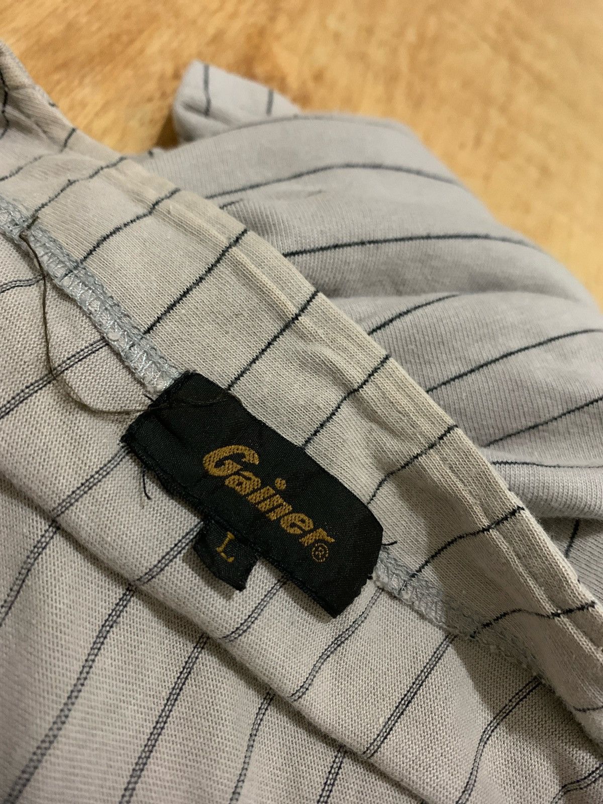 If Six Was Nine × Japanese Brand × Le Grande Bleu (L.G.B.) Y2k Gainer Laced Tahirt ifsixwasnine Lgb Style Size US L / EU 52-54 / 3 - 3 Thumbnail