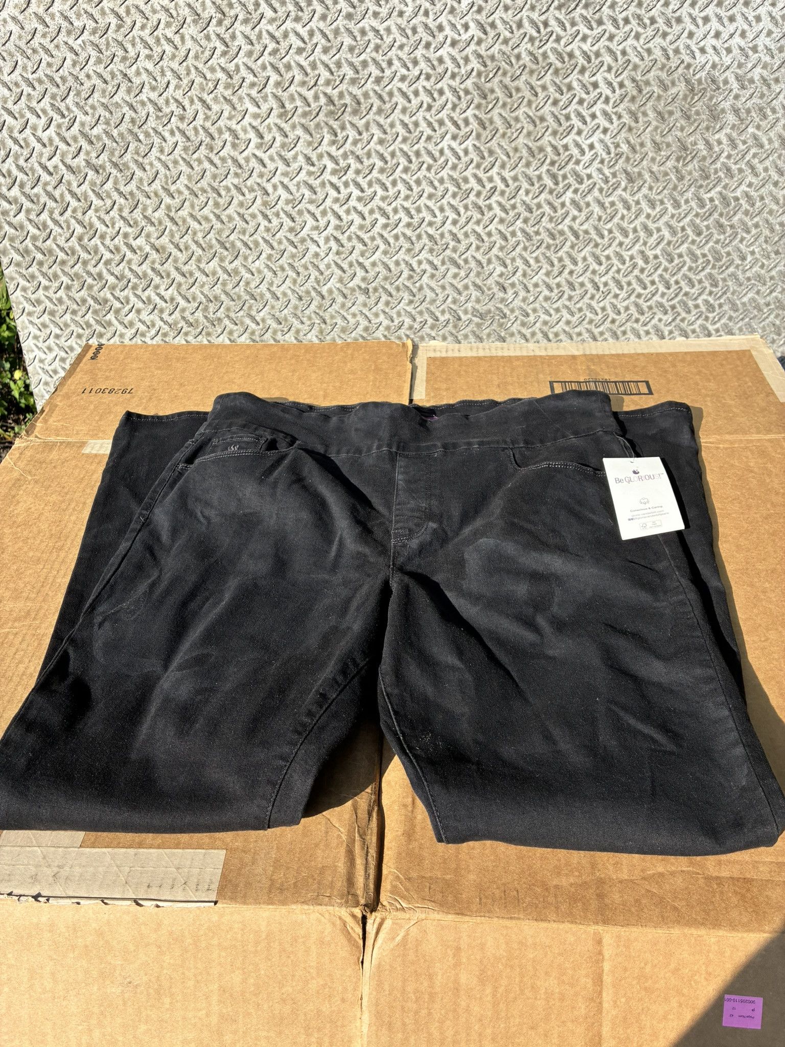 Gloria Vanderbilt Gloria Vanderbilt Amanda Pull On Jeans Slimming Panel Size 40" / US 18 - 4 Thumbnail