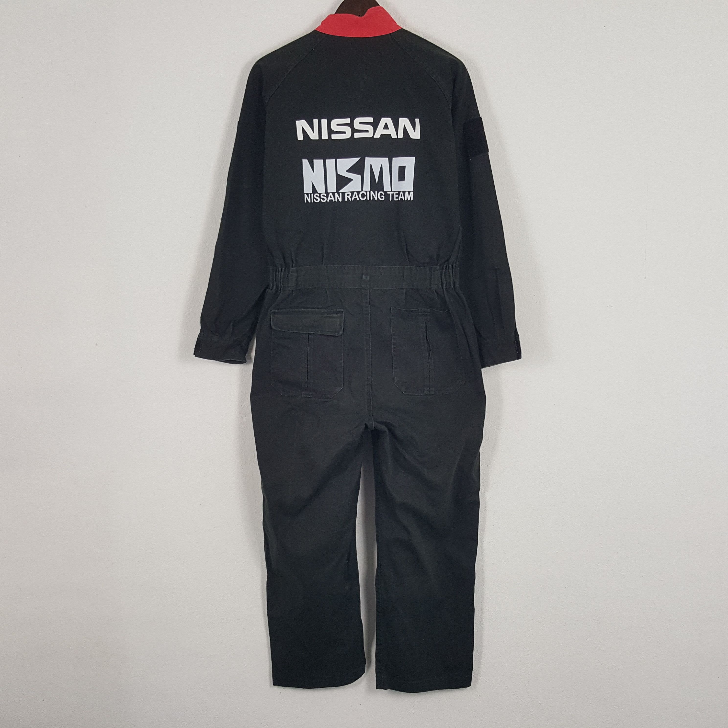 Japanese Brand × Vintage Vintage Nissan Racing Team Custom Art Logo Coverall Jacket Size US M / EU 48-50 / 2 - 1 Thumbnail