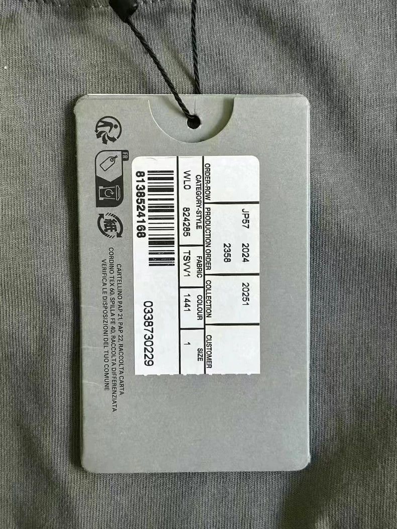 Balenciaga Balenciaga Human Being Deep Gray Letter Water Wash Hole Sh Size US S / EU 44-46 / 1 - 4 Thumbnail