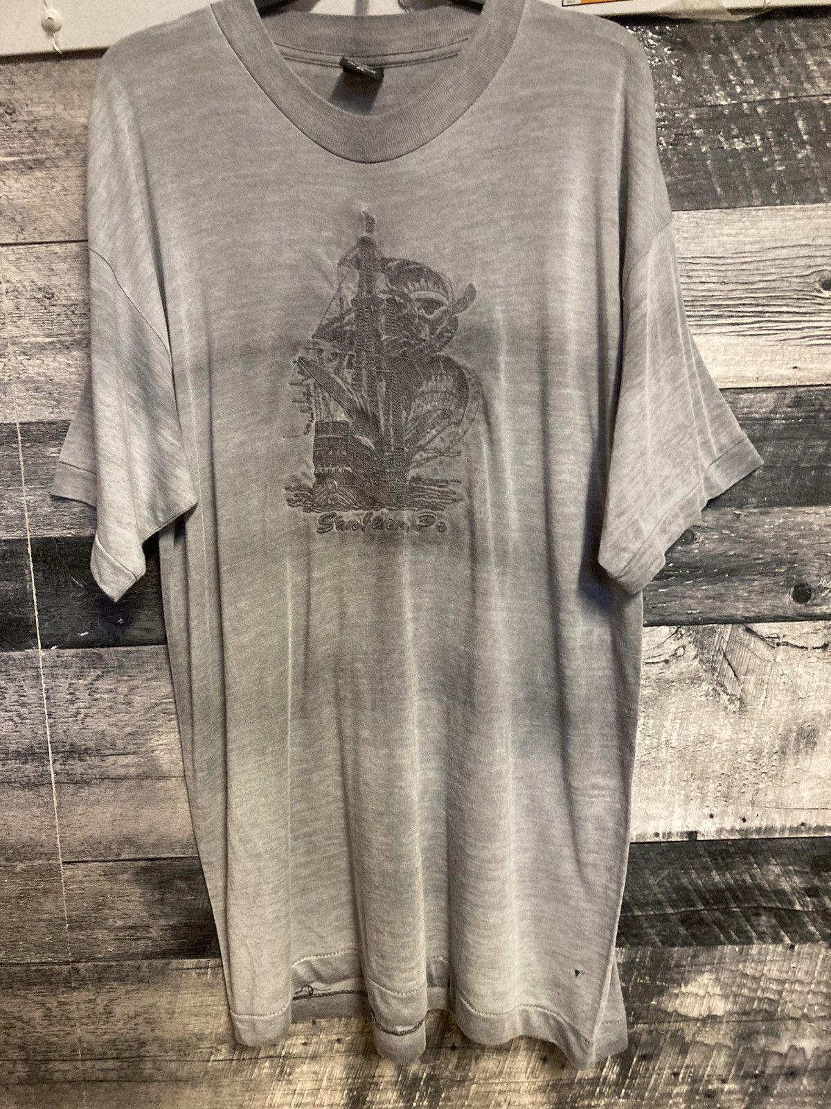Other San Juan embroidered TShirt. Size US XL / EU 56 / 4 - 2 Thumbnail