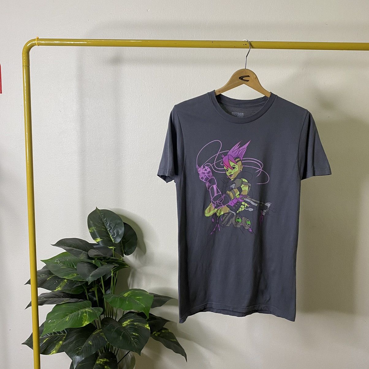 Vintage Y2K Overwatch by Blizzard Entertainment Games Promo Tee Size US S / EU 44-46 / 1 - 1 Thumbnail