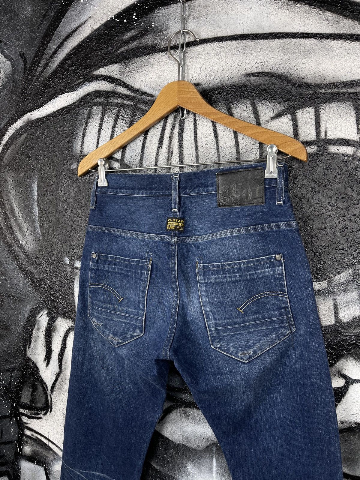 G-Star G-Star Raw New Radar Slim Denim Jeans Men’s Size W30 L 33 Size US 30 / EU 46 - 3 Thumbnail