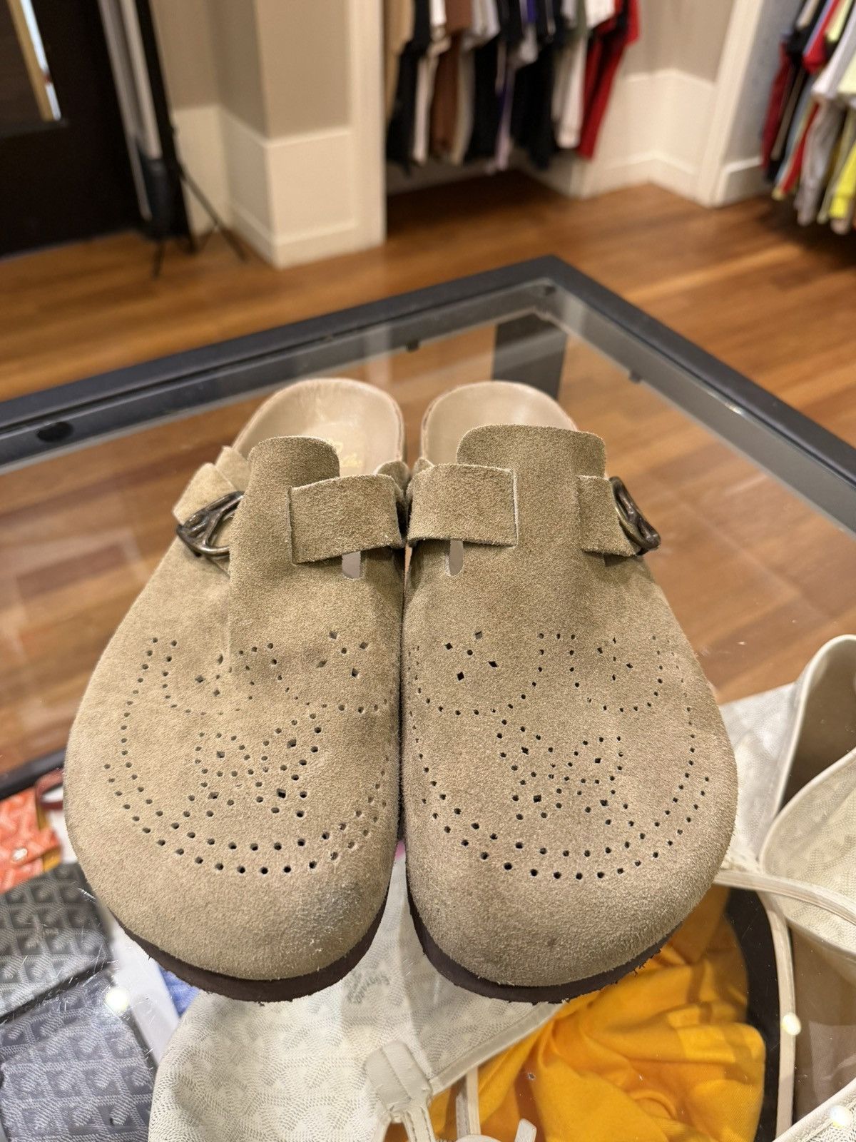 Needles Needles Suede Clog Mules Size US 9 / EU 42 - 5 Thumbnail
