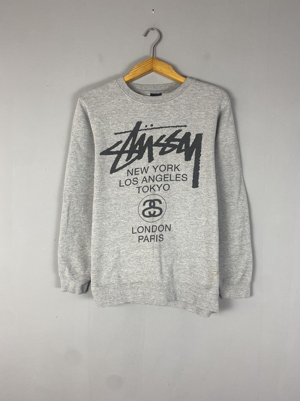 Vintage Stussy sweatshirt big logo - Main Image