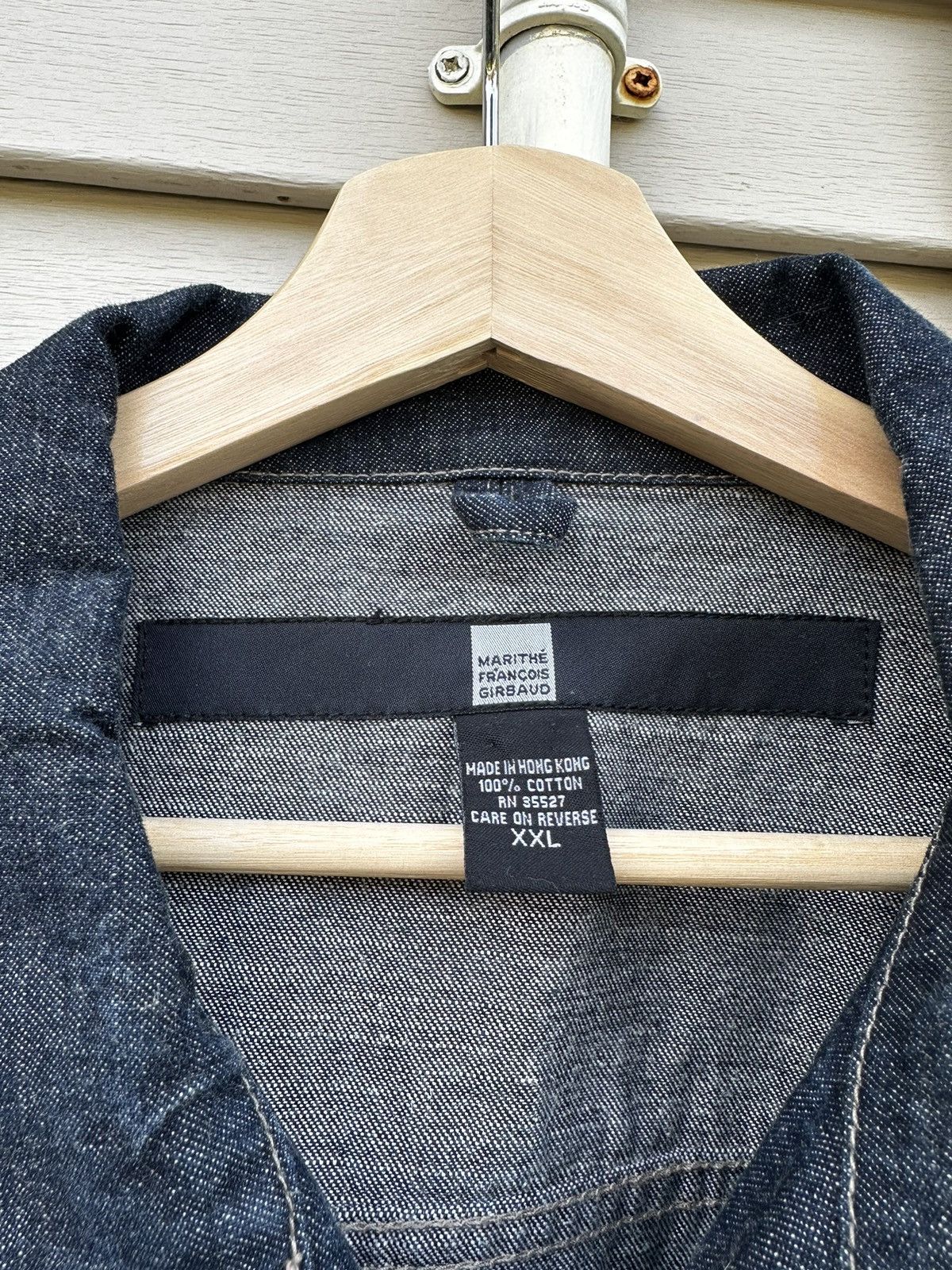 Marithe + Francois Girbaud Vintage Girbaud Heavy Denim Jumpsuit Size US 38 / EU 54 - 5 Thumbnail