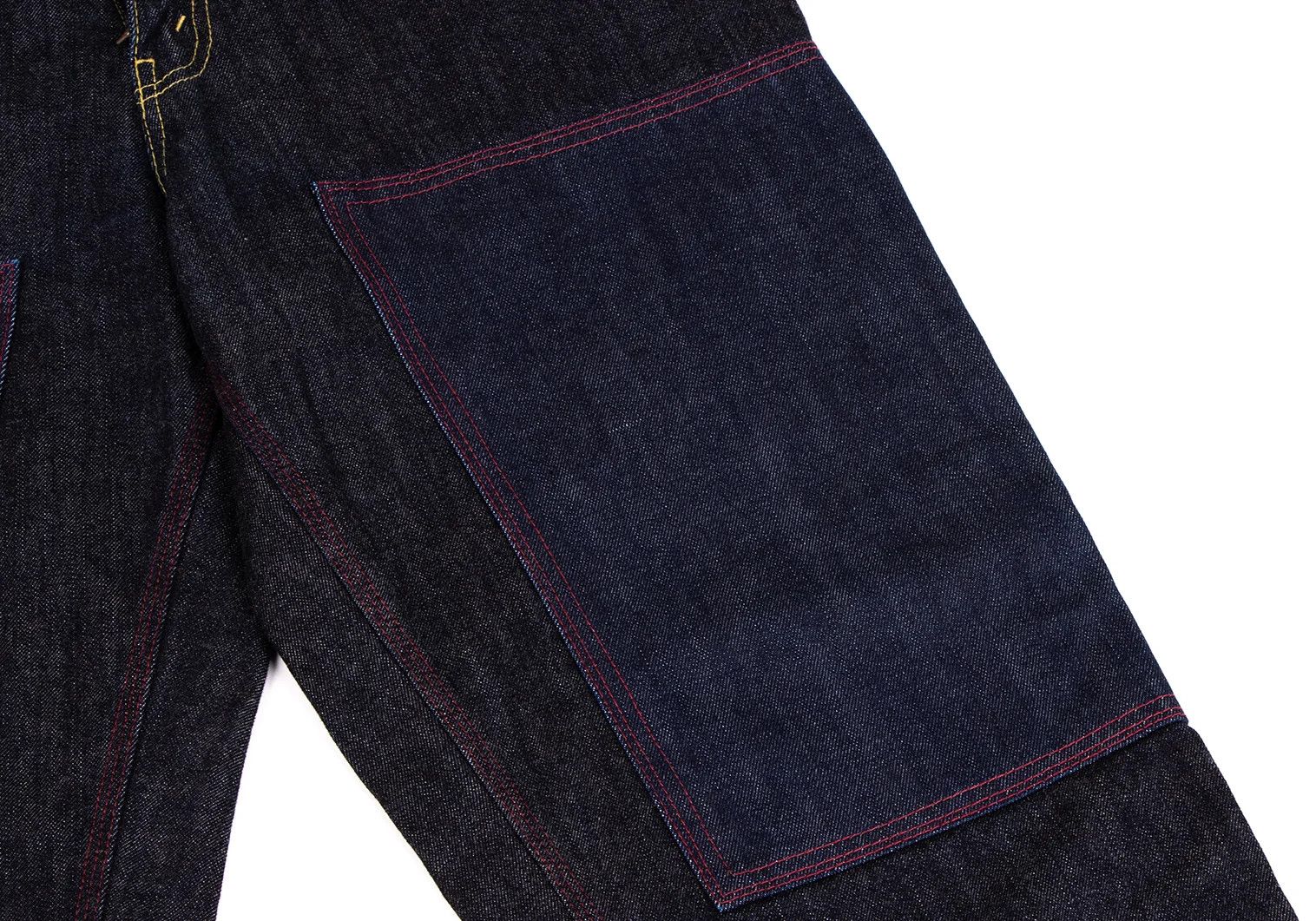 Junya Watanabe Indigo Knee-Patch Denim Pants Size M Size US 36 / EU 52 - 9 Thumbnail