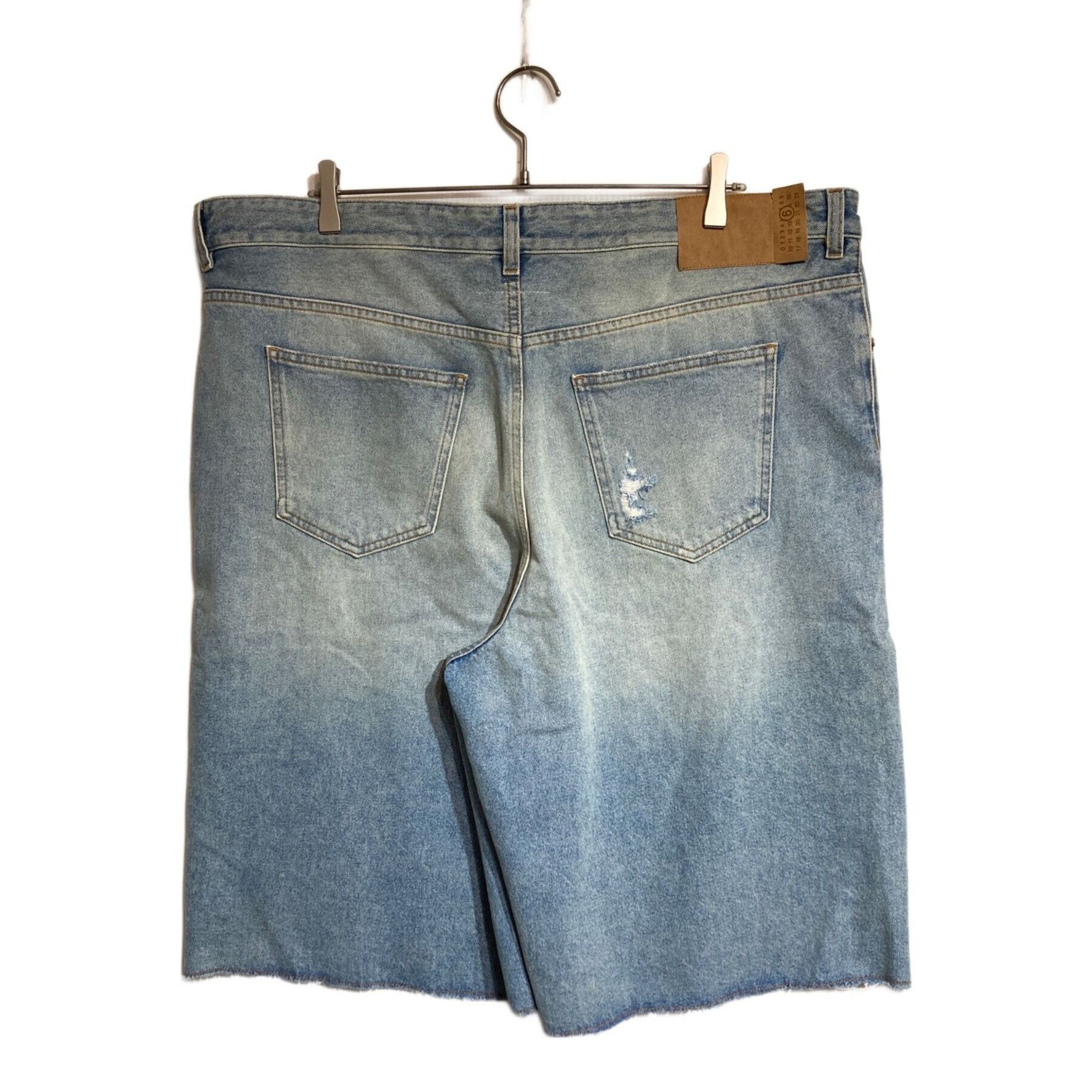 Maison Margiela MM6 Maison Margiela 25SS TAPED DENIM SHORTS Indigo Size 46 Size US 30 / EU 46 - 2 Thumbnail