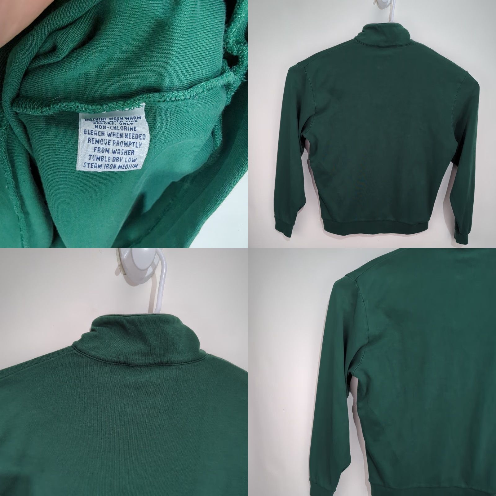 Ralph Lauren Polo Golf Ralph Lauren Mens Sweater Green Size Medium 1/4 Zip Pullover Knit Light Weight 100% Cotton Logo Classic Golf Mens Size US M / EU 48-50 / 2 - 8 Thumbnail