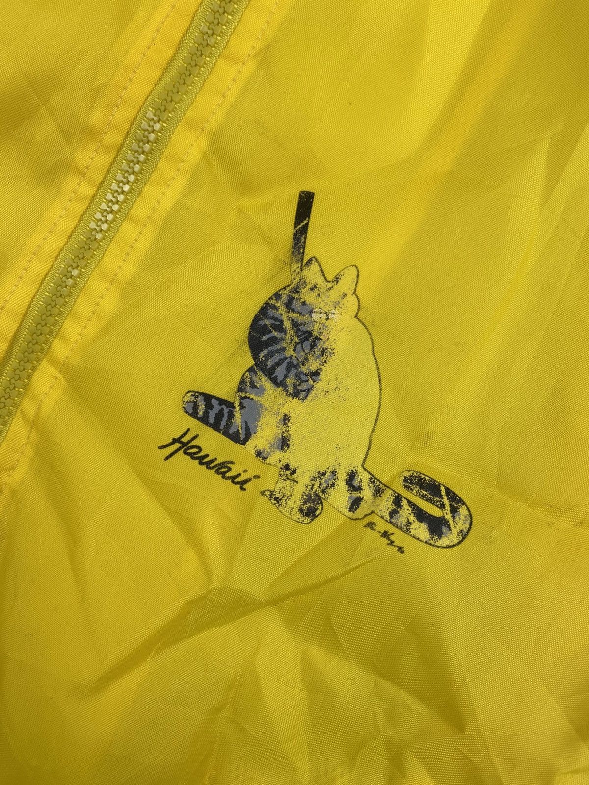 Japanese Brand Vintage Bi-Way Yellow Windbreaker Size US M / EU 48-50 / 2 - 8 Thumbnail