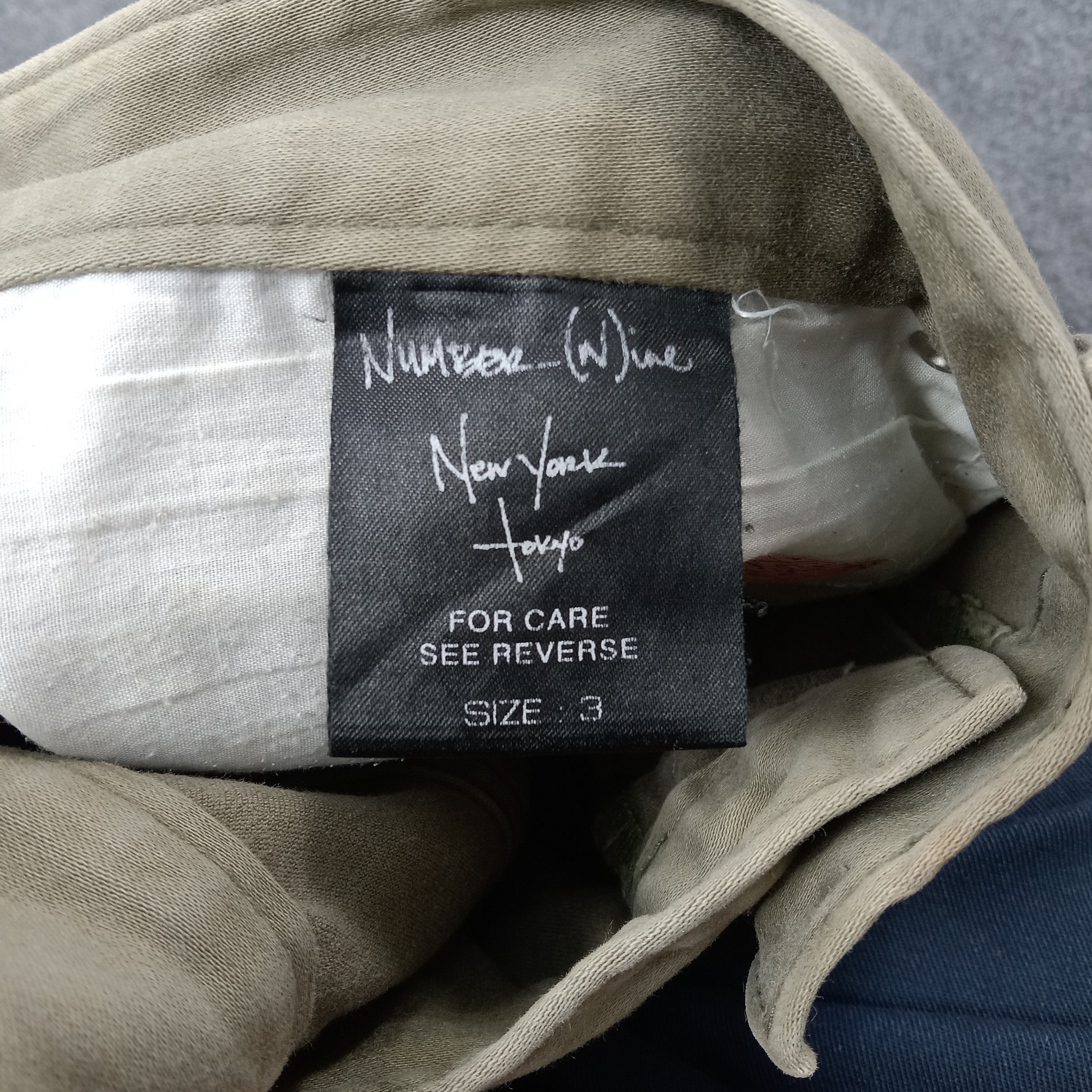 Number (N)ine Number Nine Japanese Streetwear Regular Pants C265N29 Size US 32 / EU 48 - 15 Thumbnail