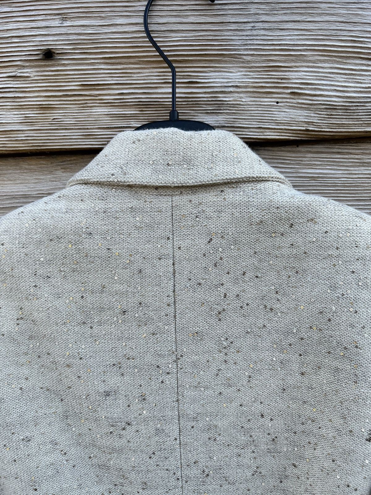 Brunello Cucinelli Brunello Cucinelli Lino Sequins Blazer Size 42 Size M / US 6-8 / IT 42-44 - 6 Thumbnail