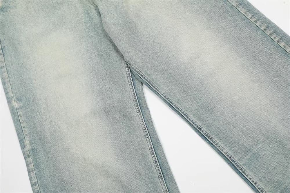 Japanese Brand Street trend hip hop retro washed jeans y2k Size US 34 / EU 50 - 6 Thumbnail