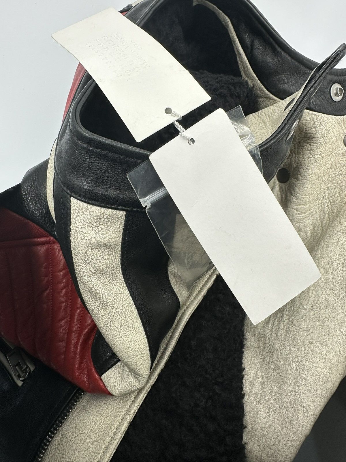 Maison Margiela Maison Margiela MM10 Runway Leather Biker Jacket Size US L / EU 52-54 / 3 - 18 Thumbnail