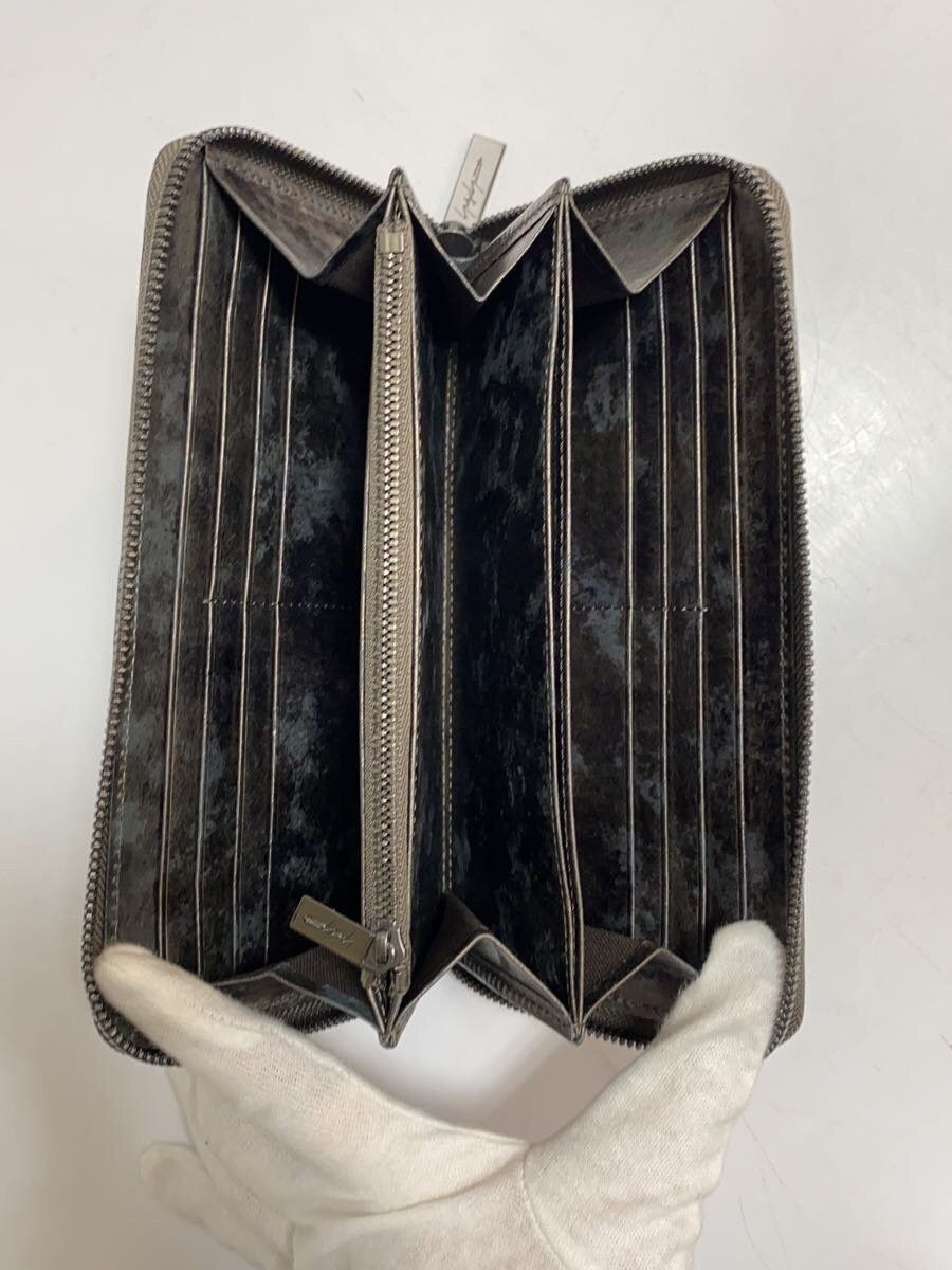 Yohji Yamamoto discord Yohji Yamamoto Leather Round Wallet Size ONE SIZE - 4 Thumbnail