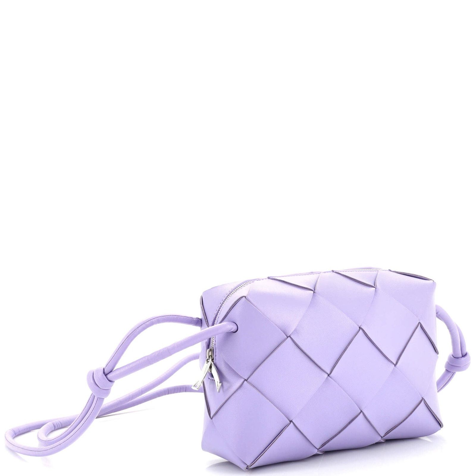 Bottega Veneta Cassette Camera Crossbody Bag Maxi Intrecciato Leather Small Size ONE SIZE - 2 Thumbnail