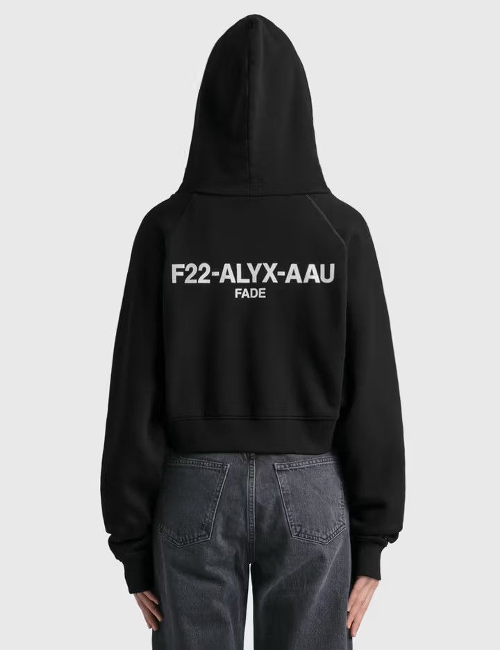 1017 ALYX 9SM o1mle1224 Logo Cropped Sweatshirt & Hoodie in Black Size XS / US 0-2 / IT 36-38 - 3 Thumbnail