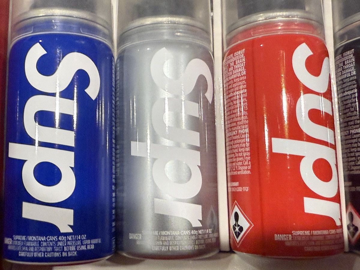 Supreme SUPREME X MONTANA MINI SPRAY CANS SS21 Size ONE SIZE - 9 Thumbnail
