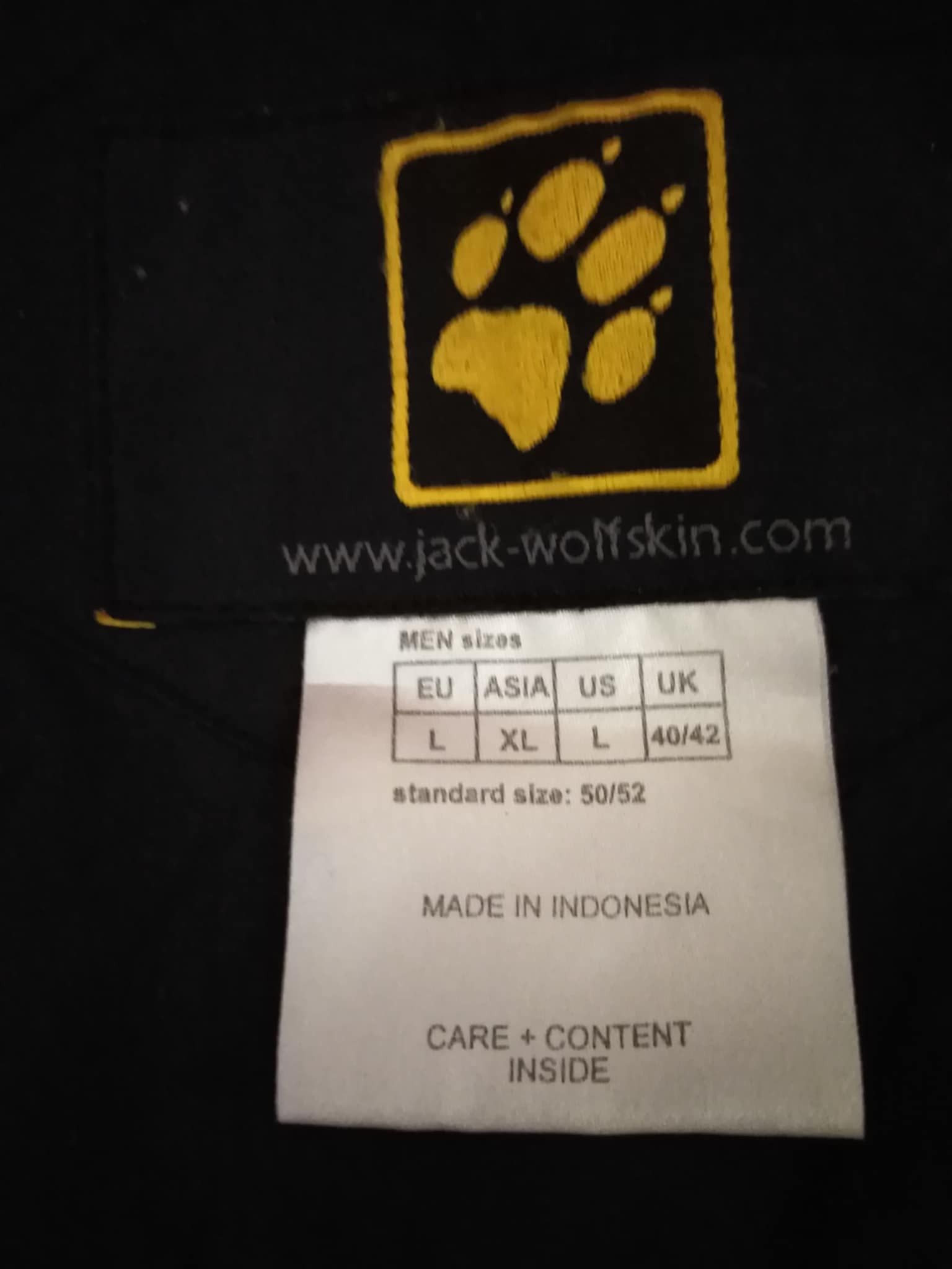 Jack Wolfskin Jack Wolfskin Softshell Stormlock Black Full Zip Jacket Coat Size US L / EU 52-54 / 3 - 3 Thumbnail