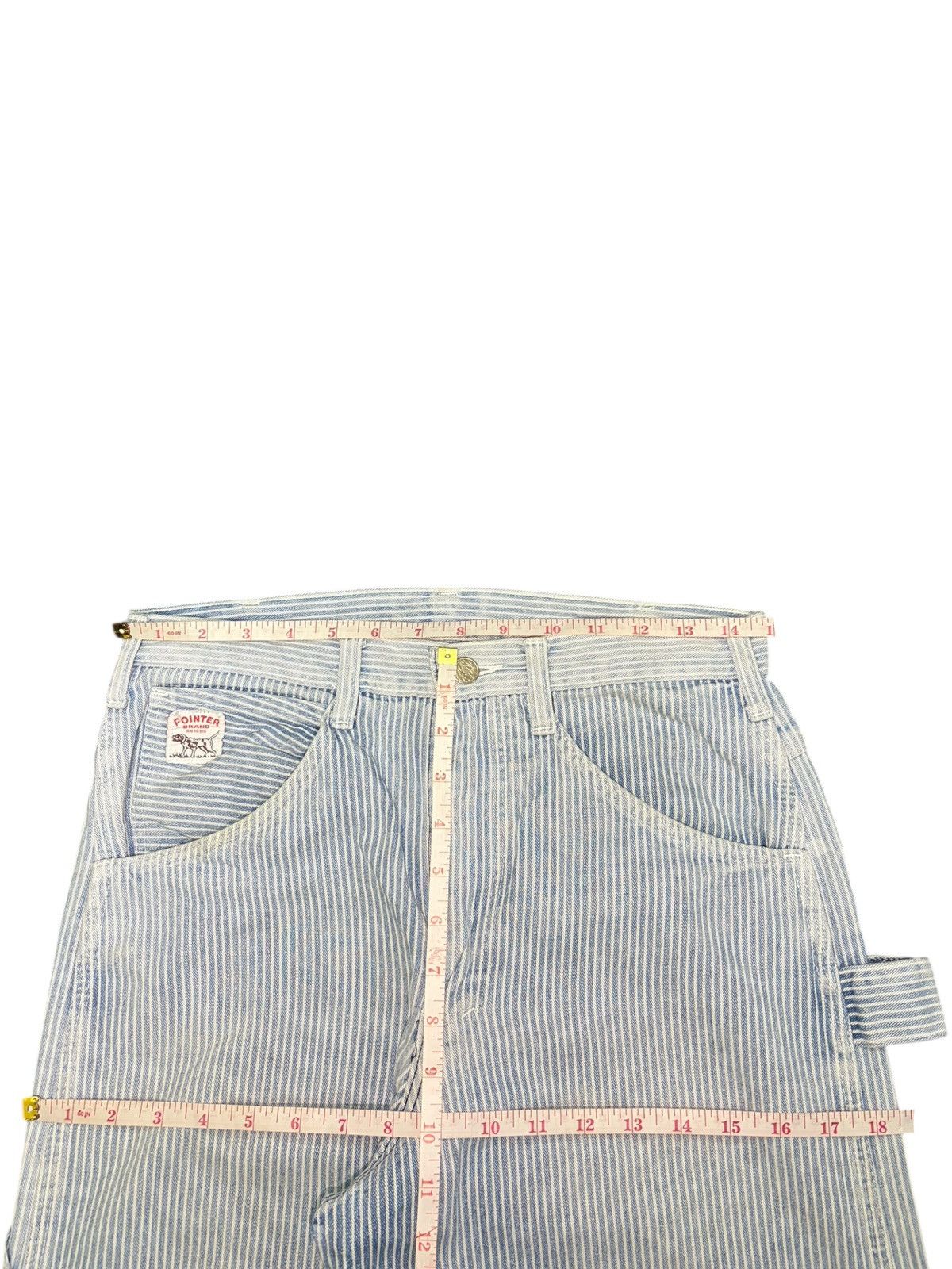 Pointer True Vintage Pointer Usa Carpenter Hickory Baggy Jeans Size US 29 - 6 Thumbnail