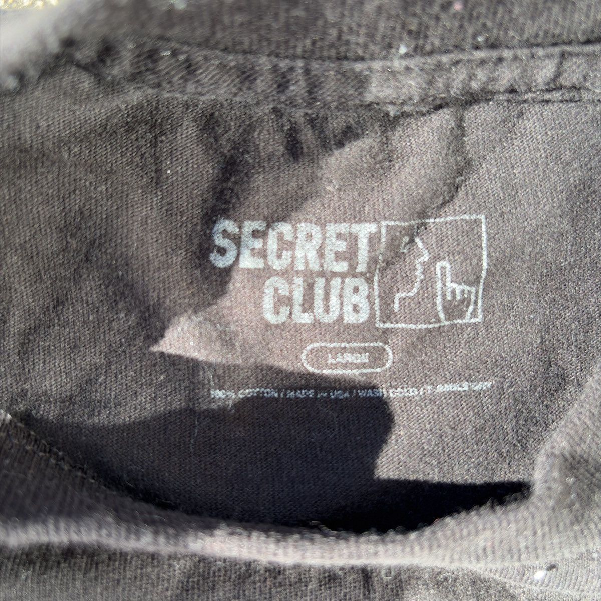 Market Chinatown market Secret club tee Size US L / EU 52-54 / 3 - 3 Thumbnail