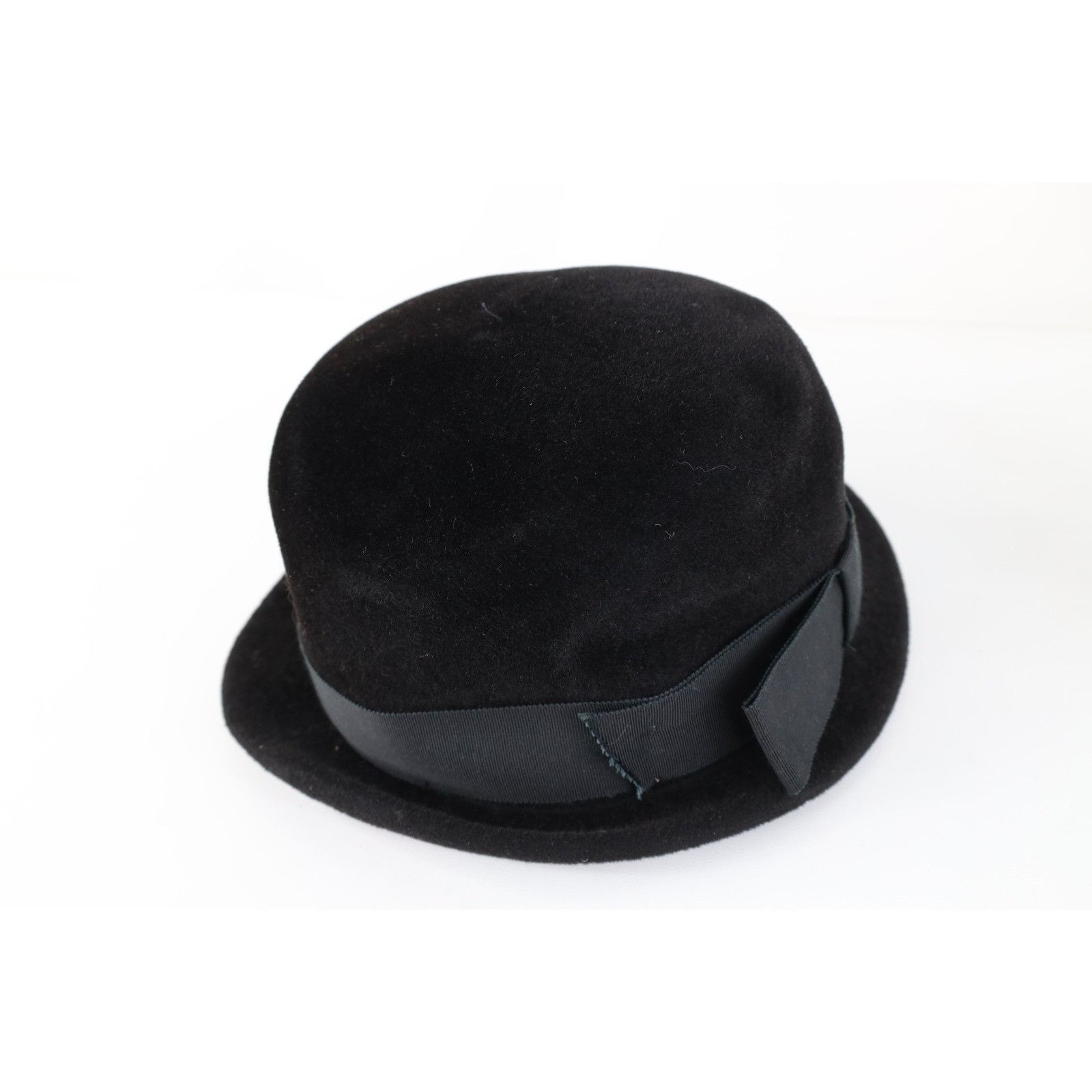 Vintage Vintage 50s 60s Streetwear Genuine Animal Fur Cloche Hat Cap Size ONE SIZE - 5 Thumbnail