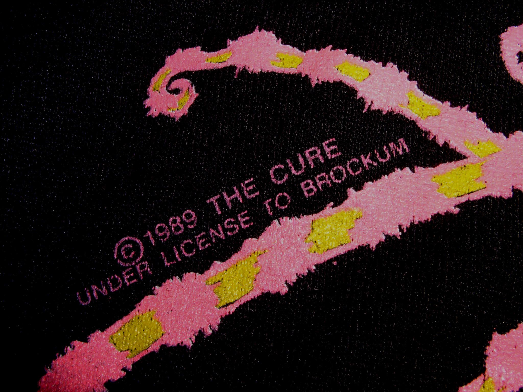 Band Tees The Cure Concert Tour T Shirt Vintage 1989 Lullaby Brockum Size US XL / EU 56 / 4 - 5 Thumbnail