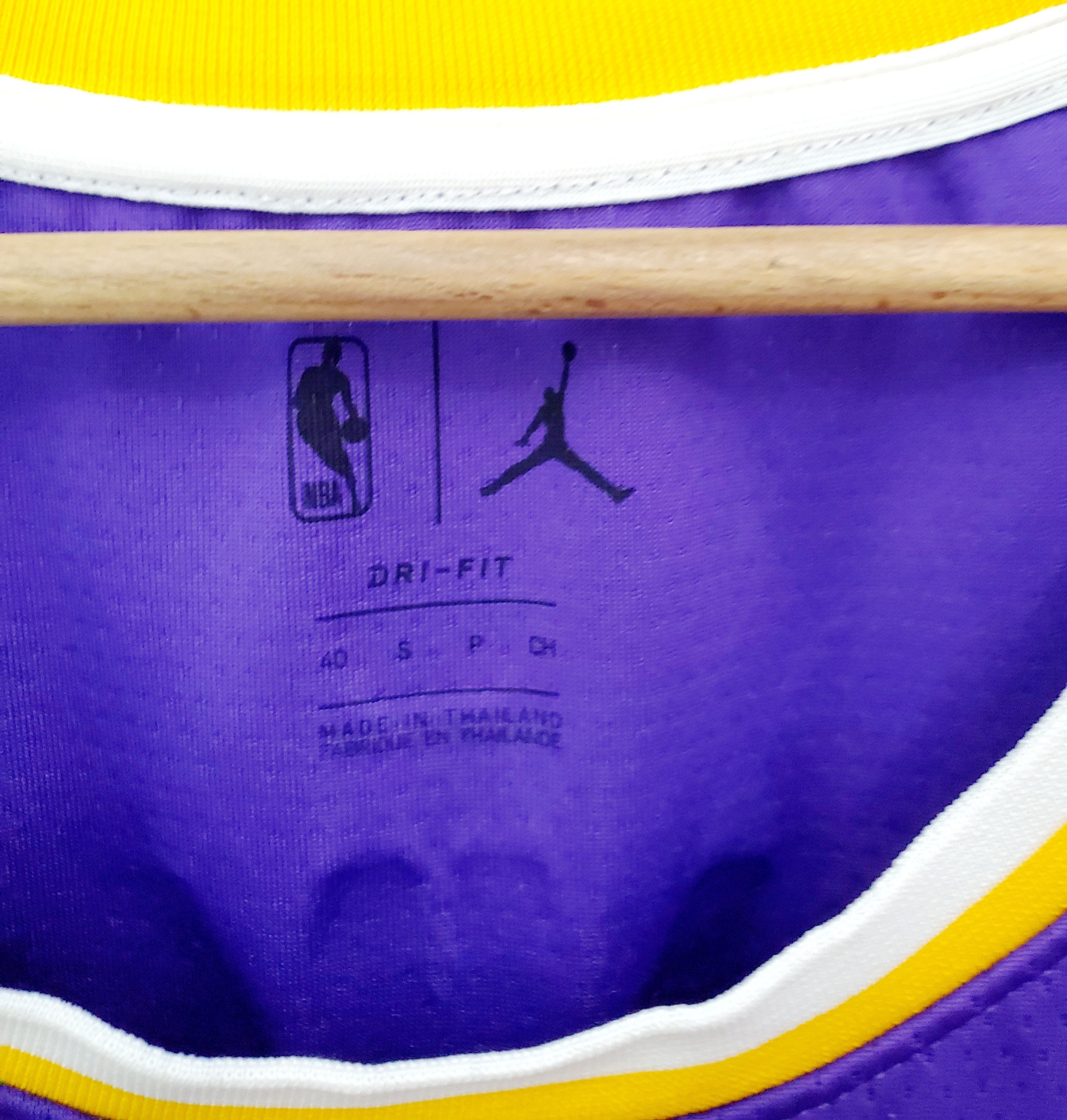 Jordan Brand × NBA Nike Los Angeles Lakers LeBron James jersey new condition S Size US S / EU 44-46 / 1 - 5 Thumbnail