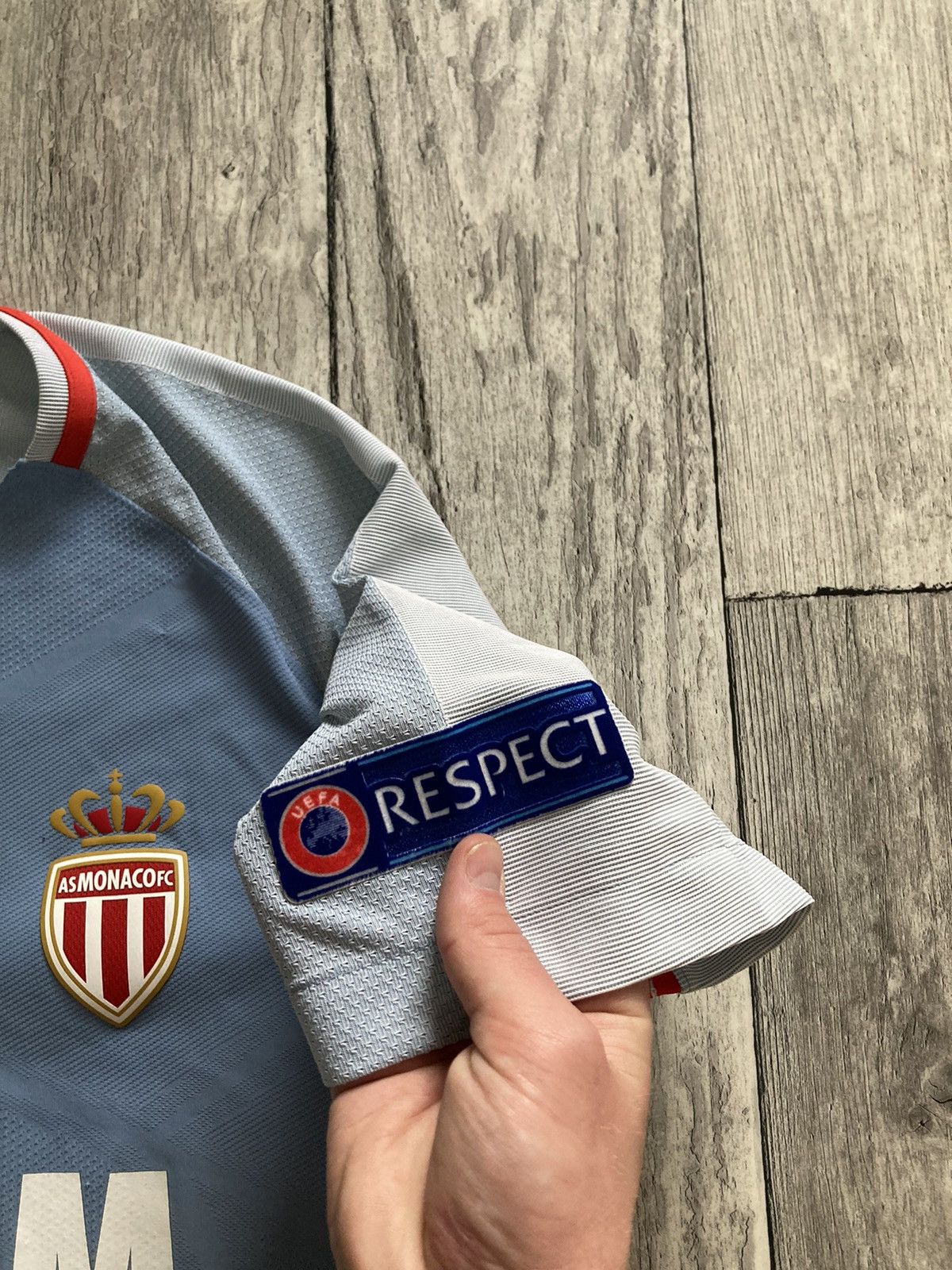 Nike Nike as Monaco player issue UCL soccer football jersey XL Size US XL / EU 56 / 4 - 11 Thumbnail