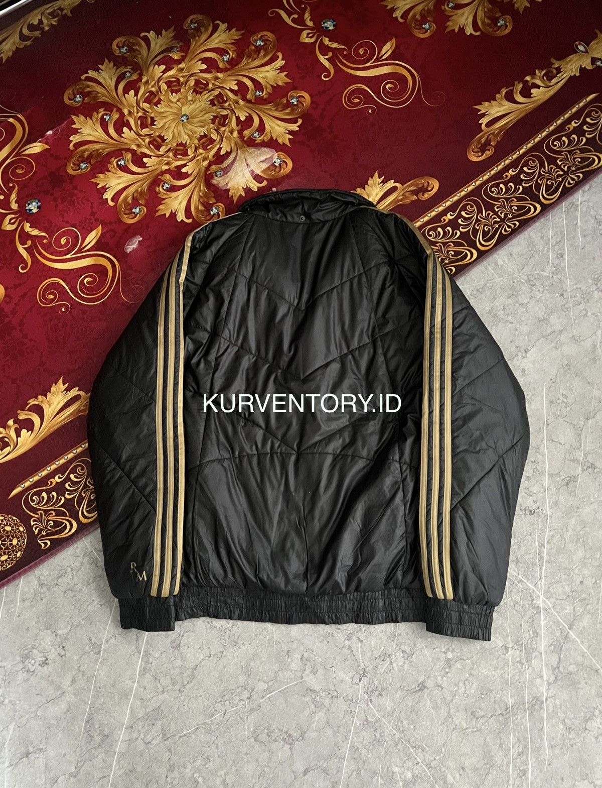 Adidas (SOLD OUT) Adidas Real Madrid Puffer Quilted Jacket Size US L / EU 52-54 / 3 - 6 Thumbnail