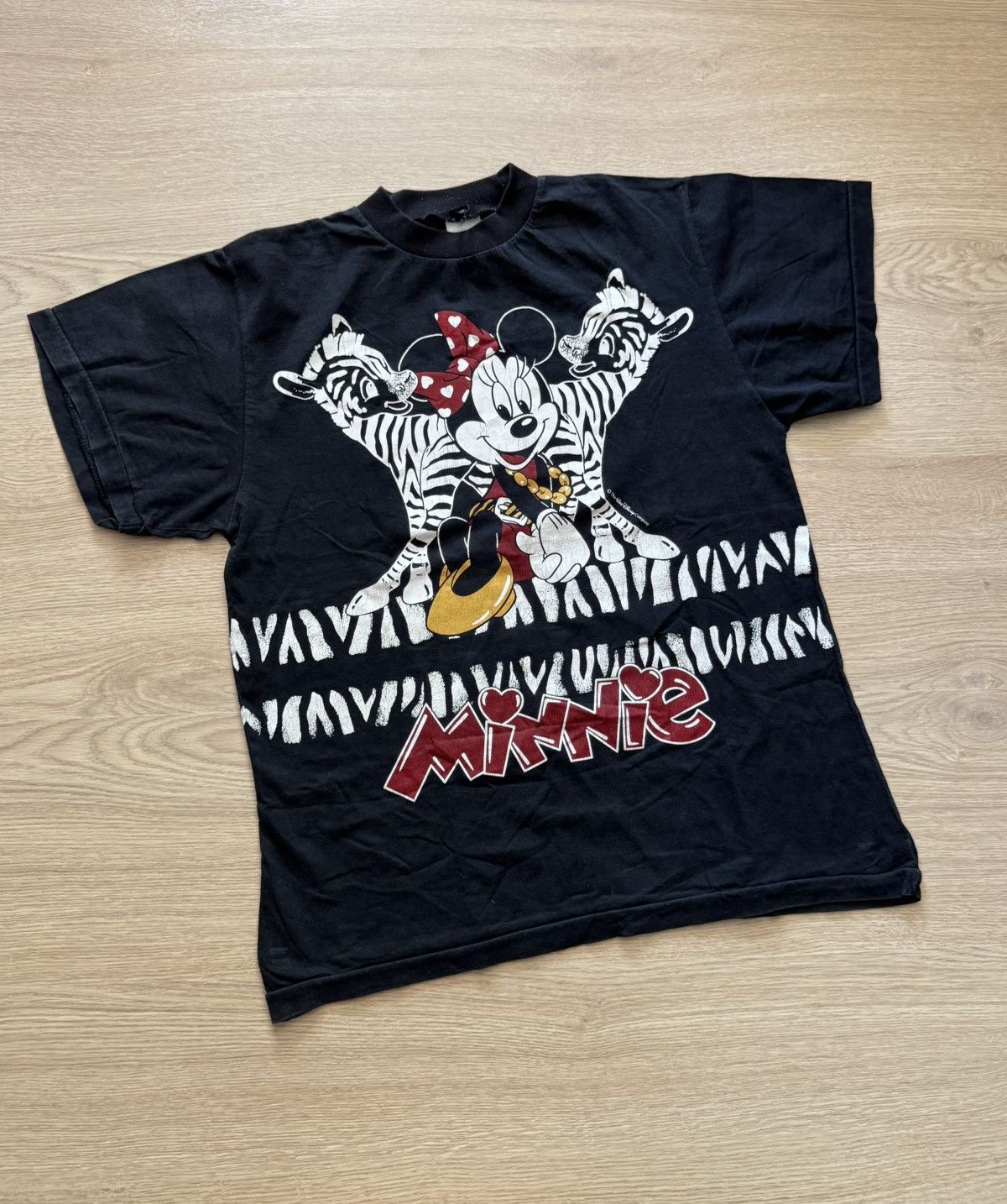 Disney Vintage 90’s Minnie Mouse Disney y2k USA Single Stitch Shirt Size L / US 10 / IT 46 - 1 Thumbnail