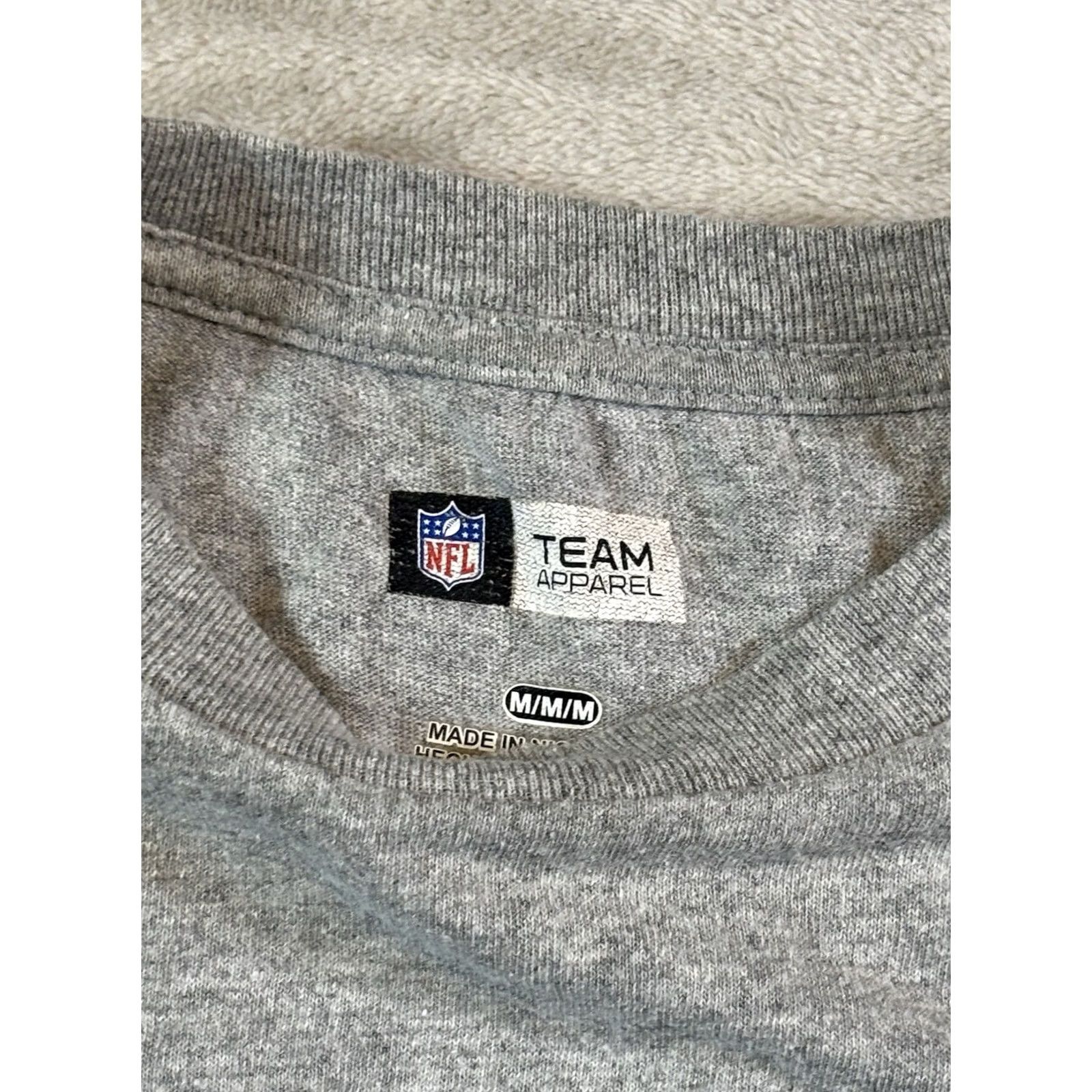 NFL NFL Team Apparel T-Shirt Mens Medium Baltimore Ravens Long Sleeve Pullover Nike Dri-FIT Purple Crew Neck Graphic Print City Sports Size US M / EU 48-50 / 2 - 3 Thumbnail