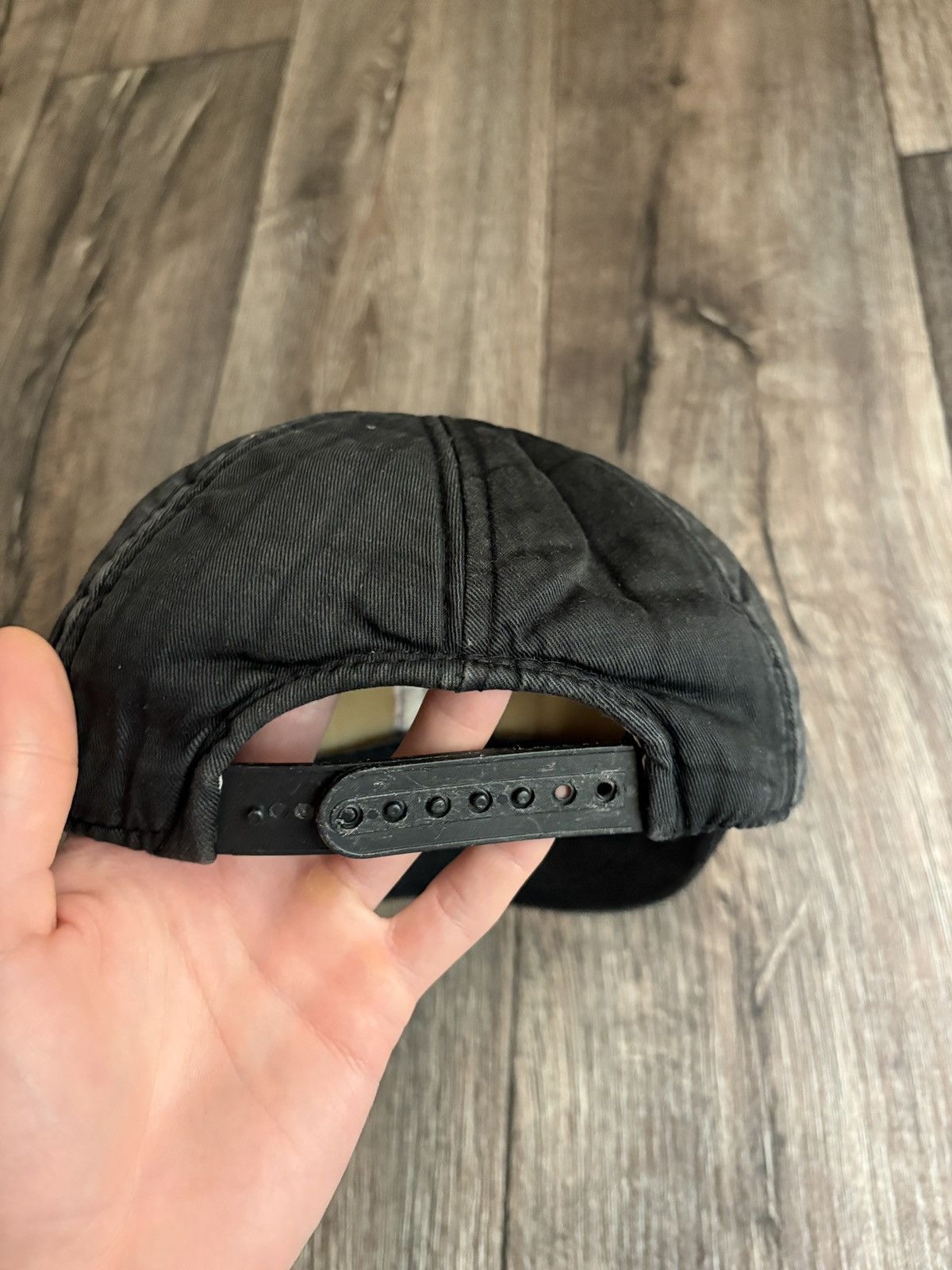Designer Rare Vintage 1990s Scorpions World Tour Faded Cap Hat Size ONE SIZE - 4 Thumbnail