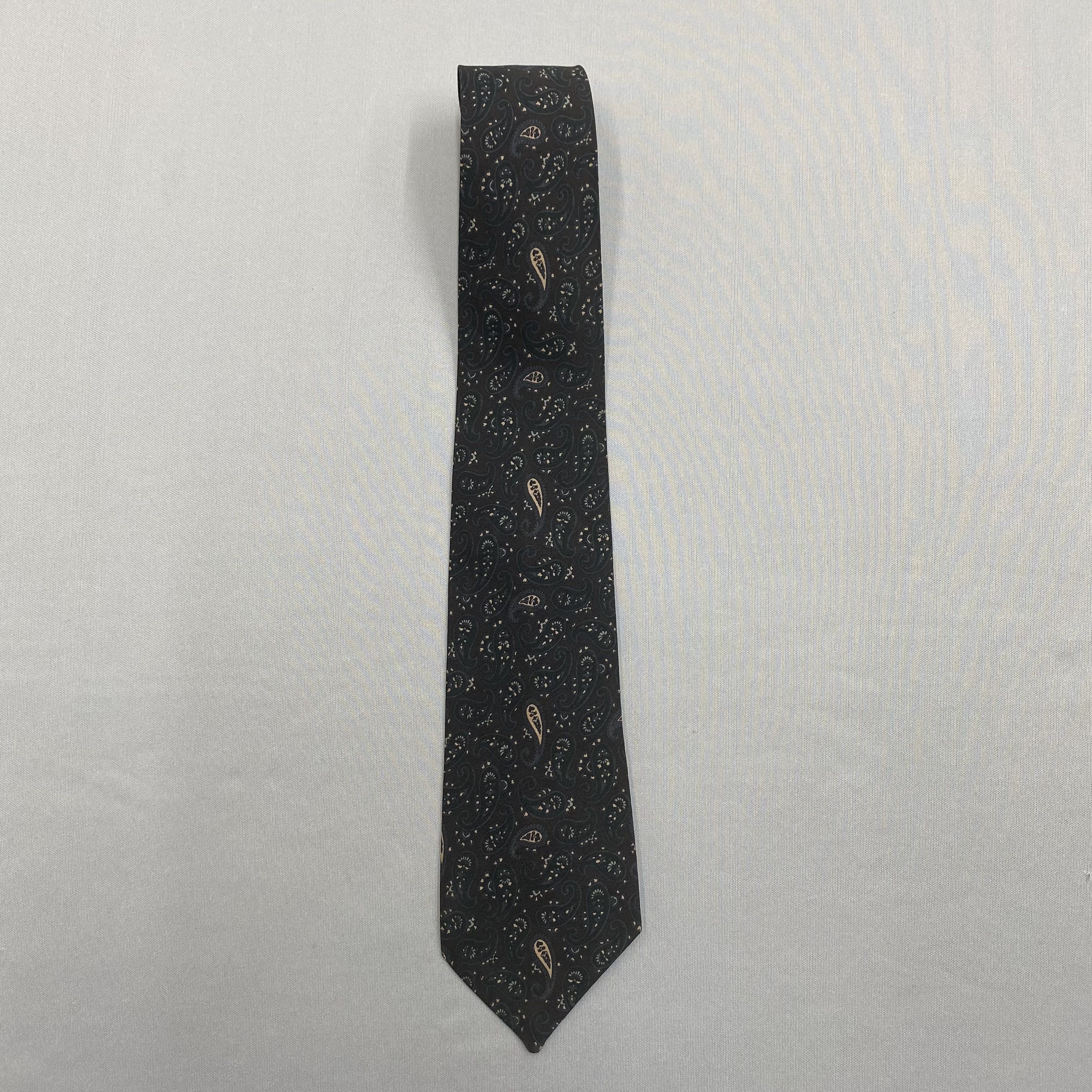 Vintage Comme des Garcons SILK Necktie Cravate Pure Silk