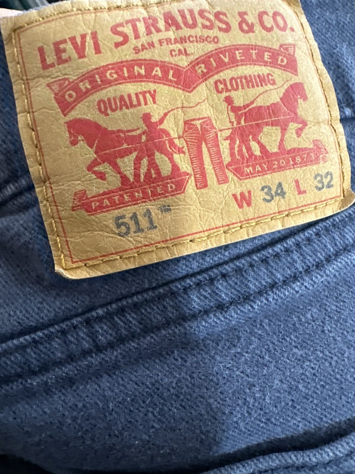 Levi's LEVI’S 511™ SLIM MEN'S JEANS Size US 34 / EU 50 - 8 Thumbnail