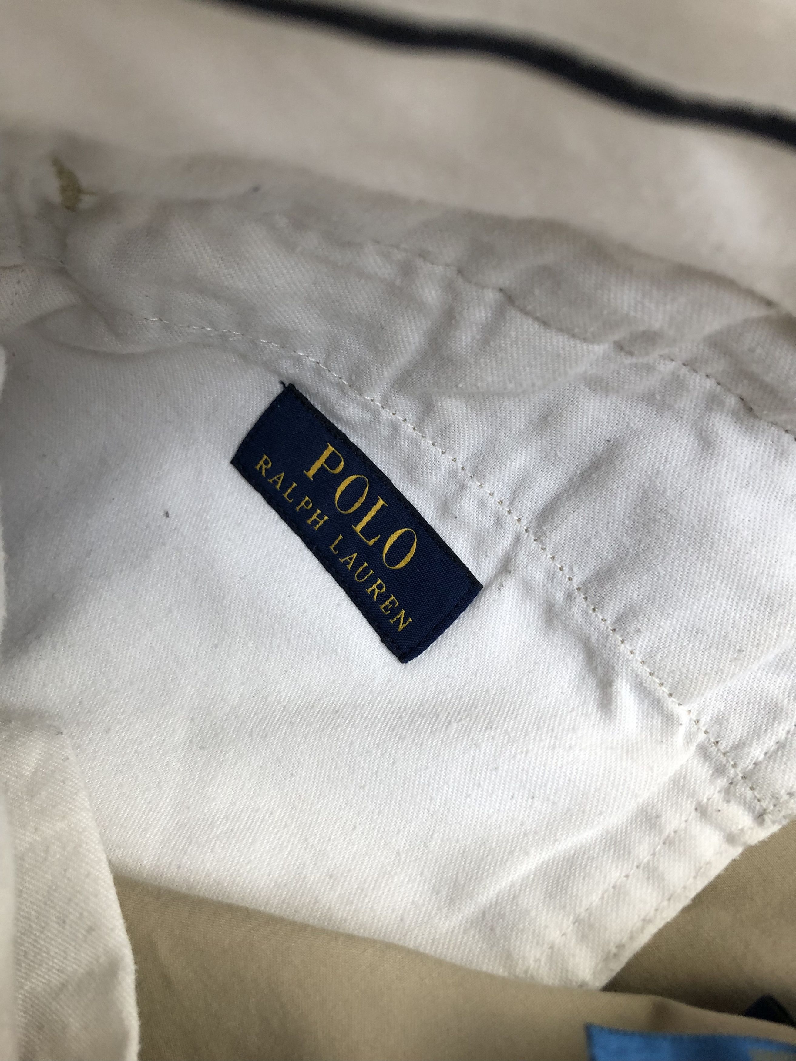 Polo Ralph Lauren POLO RALPH LAUREN Hype Mini Logo Minimalistic Shorts Beige Size US 36 / EU 52 - 9 Thumbnail