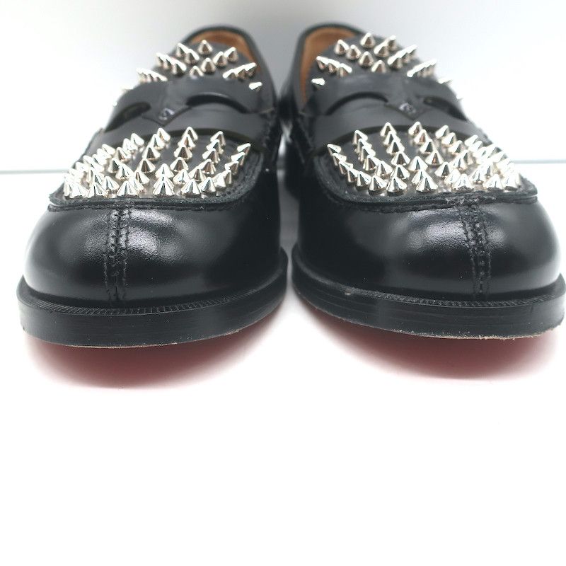 Christian Louboutin Christian Louboutin Montezupik Spike Loafers Black Size 41 Size US 8.5 / EU 41-42 - 7 Thumbnail