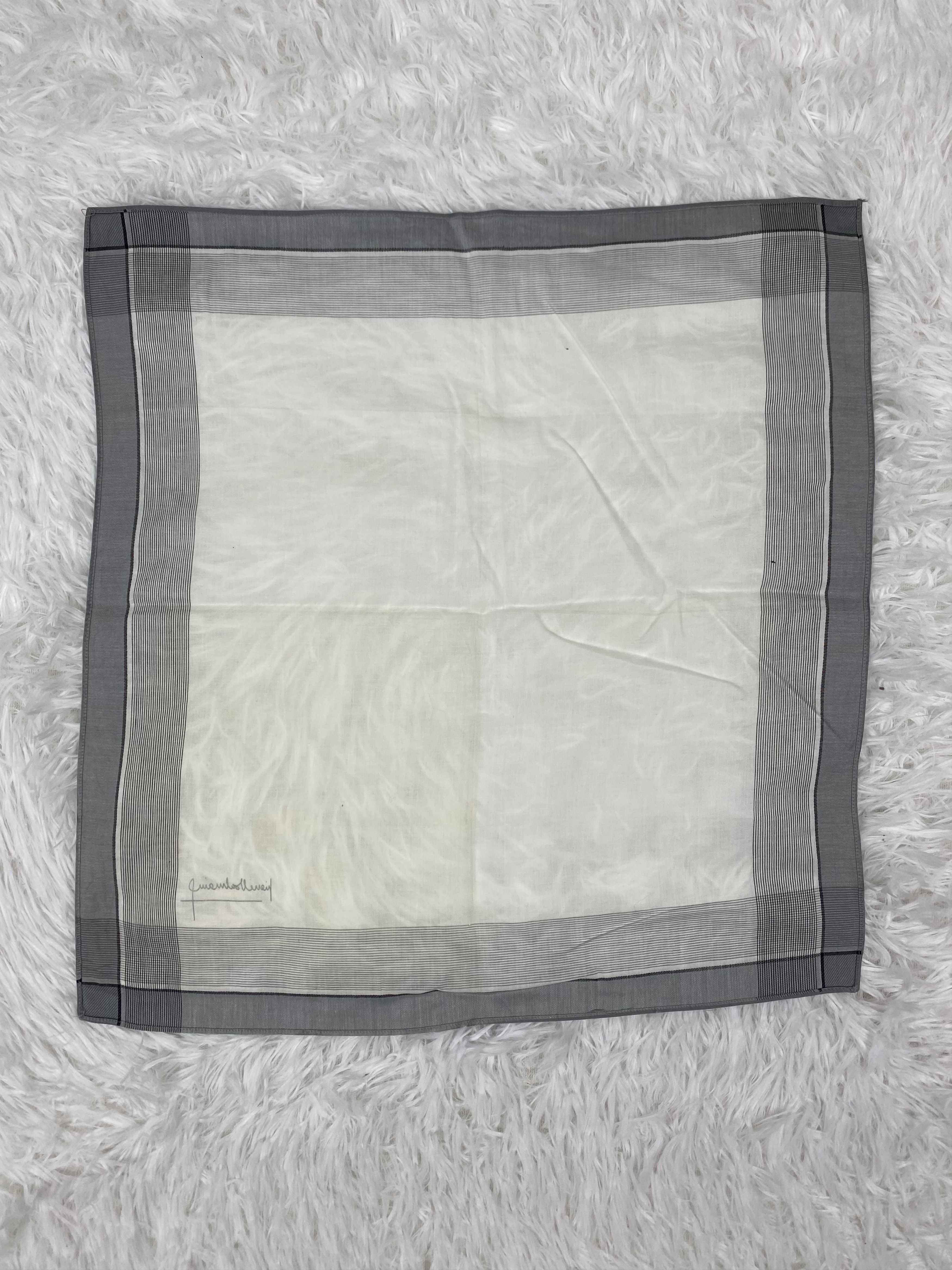 Pierre Balmain × Vintage Vintage Pierre Balmain Handkerchief Neckerchief PH0834 Size 26 - 4 Thumbnail
